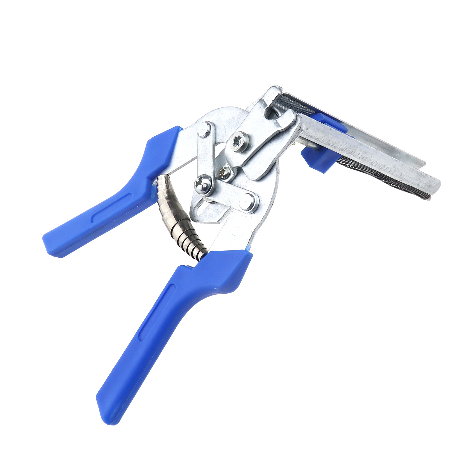 With 600 M Clips Hog Ring Pliers Spring Loaded Fastening Cage Clamp