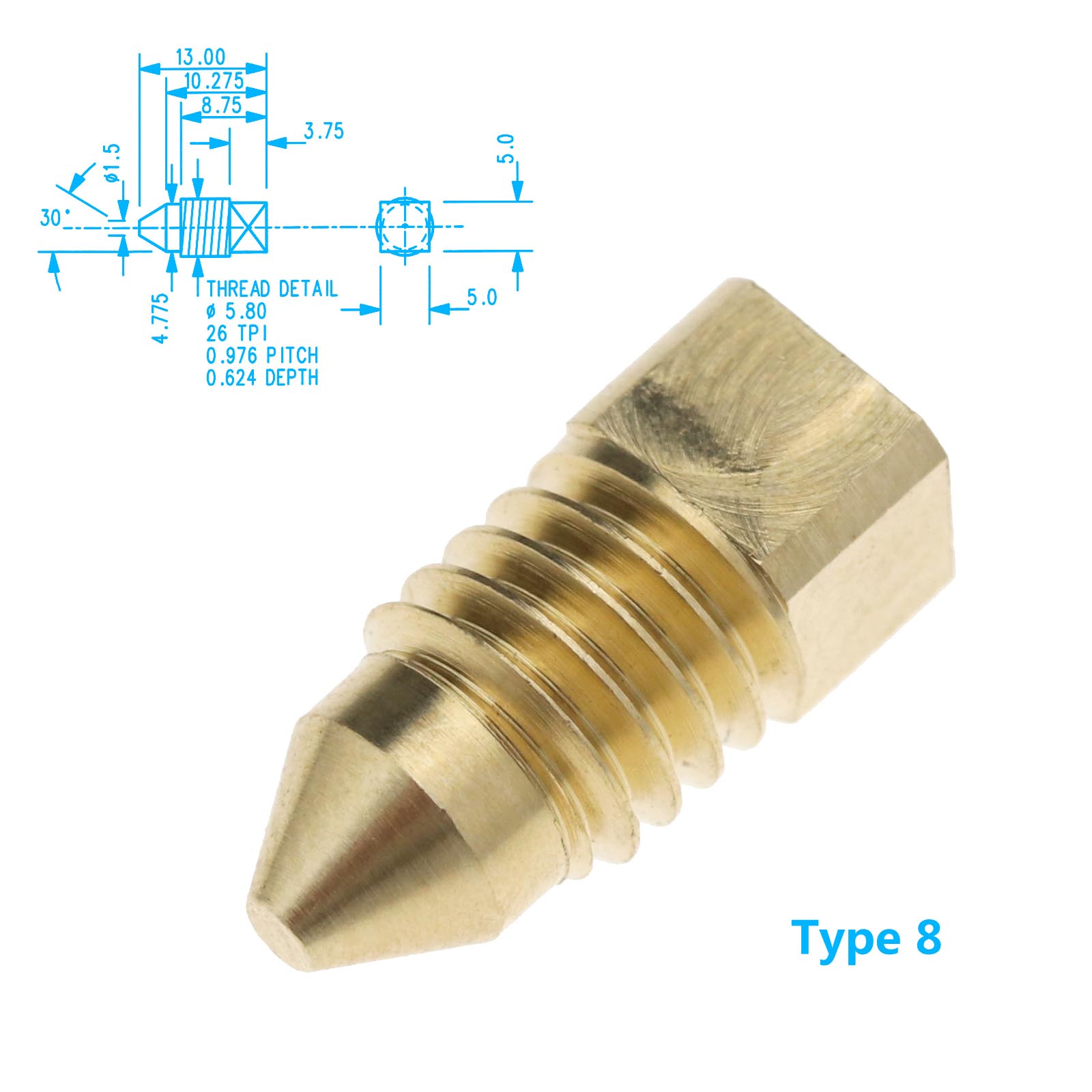 Bleed Screw Repair Kit for Heating Radiator Threaded Plug Repalcement Type 8 eBay
