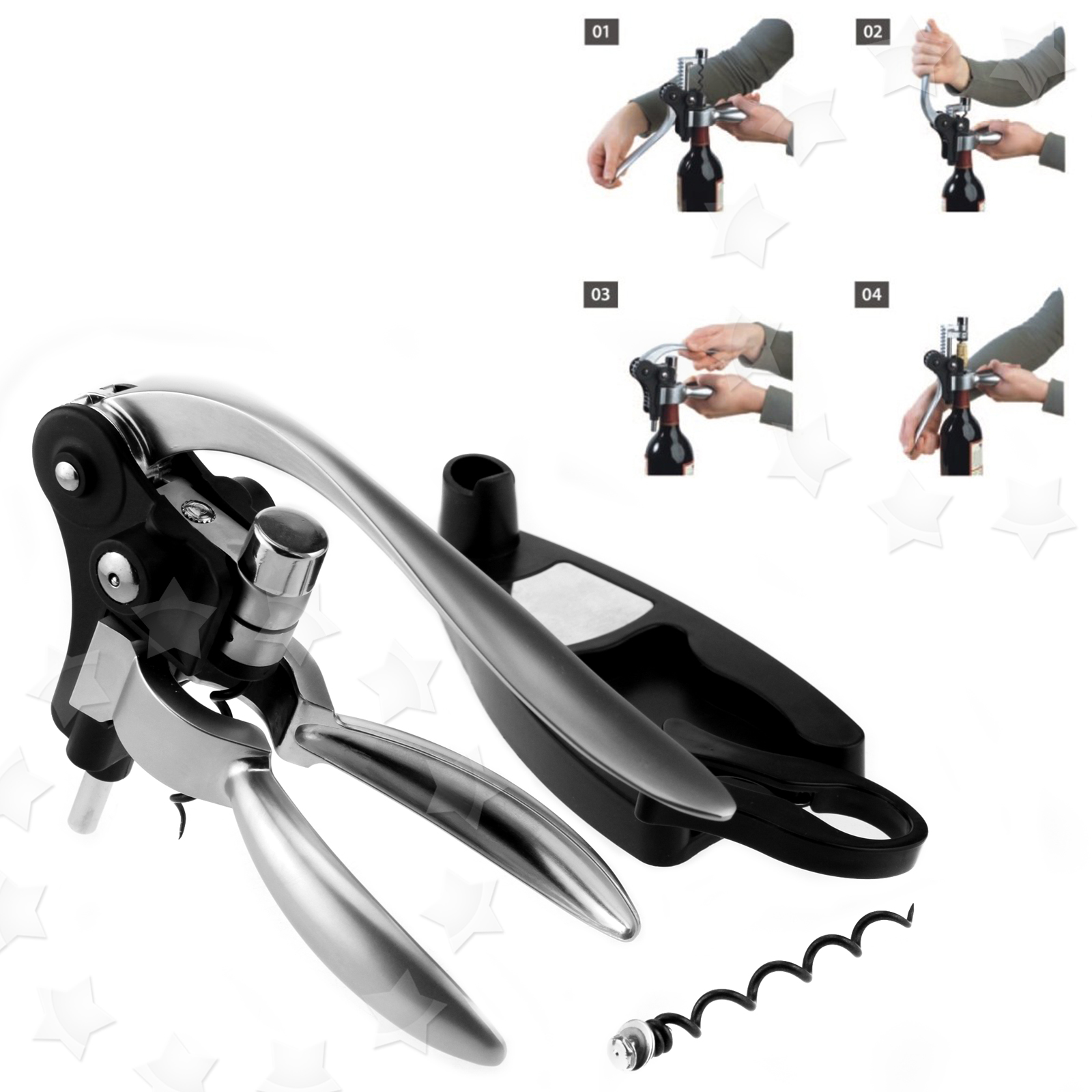 Exclusive Rabbit Corkscrew Professional Wine Bottle Opener Tool