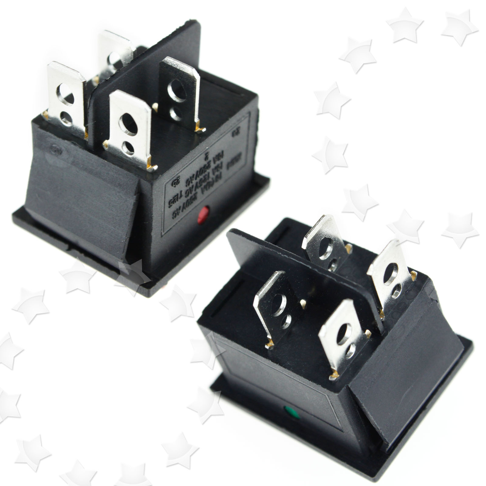 250v High Current 4Pin On/Off Rectangle Rocker Switch Welding Machine