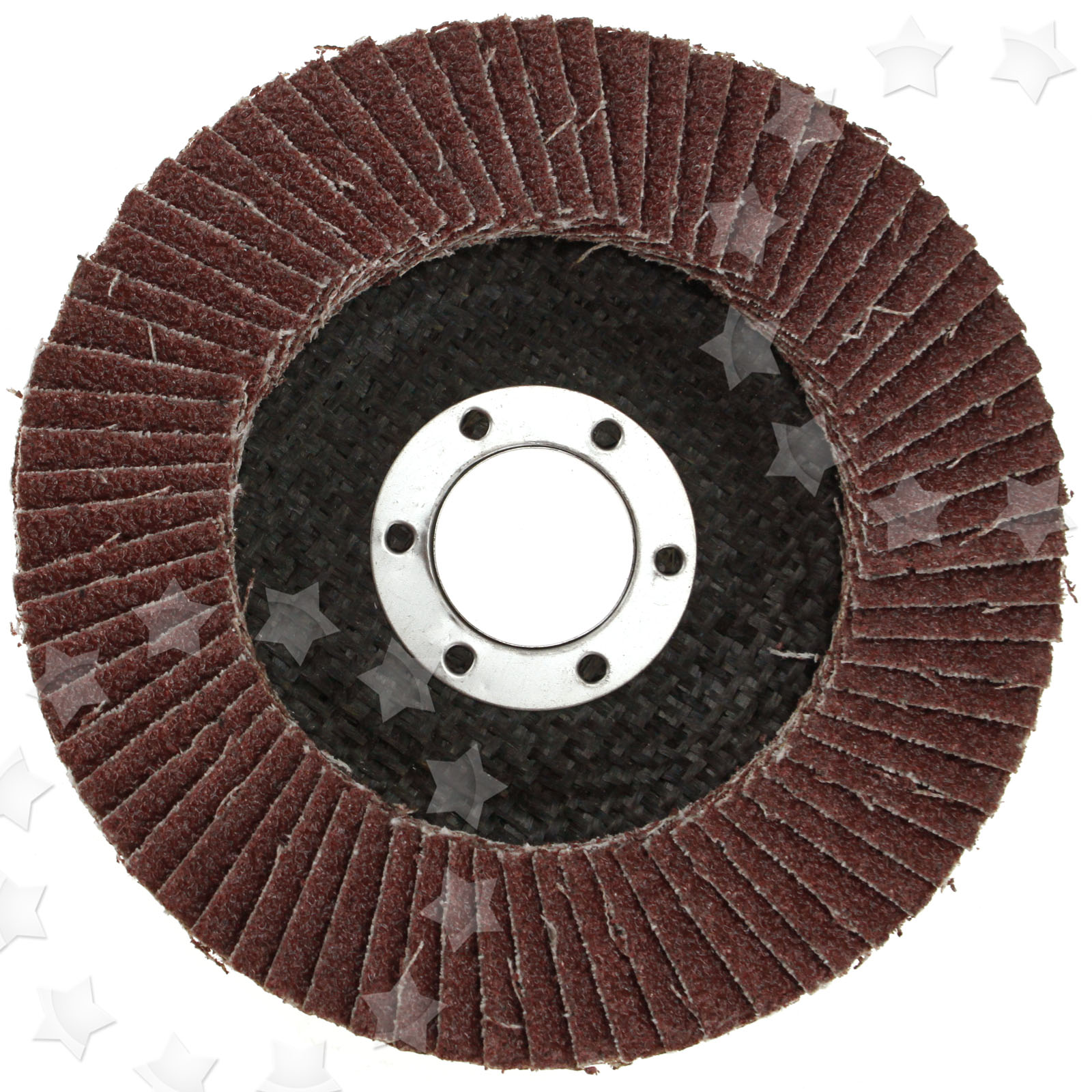 10 x 115mm Triangle Flap Angle Grinder Sanding Discs 22.2mm Bore 40