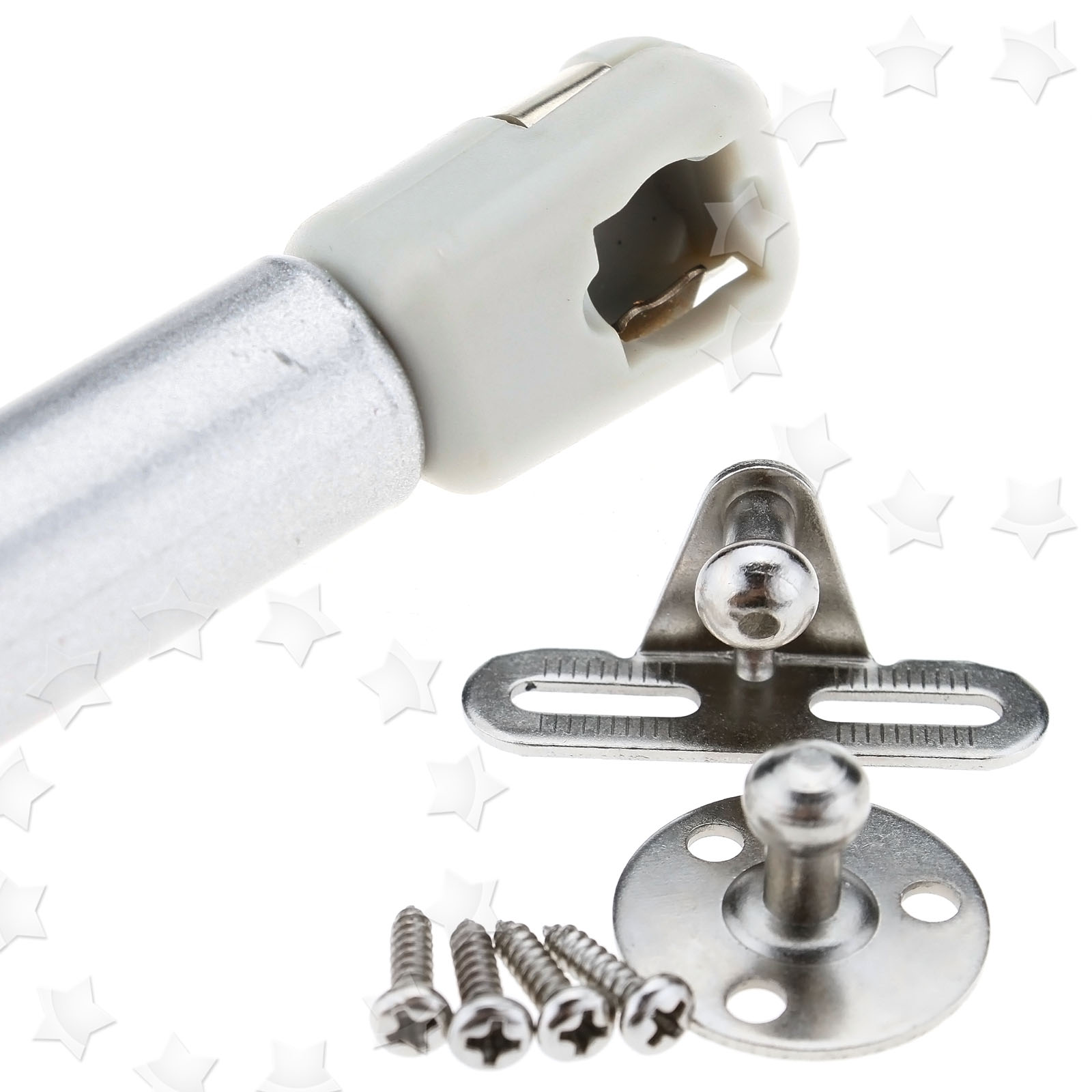 2 x Gas Strut Lid Stay Support Kitchen Door Hinge Open Close