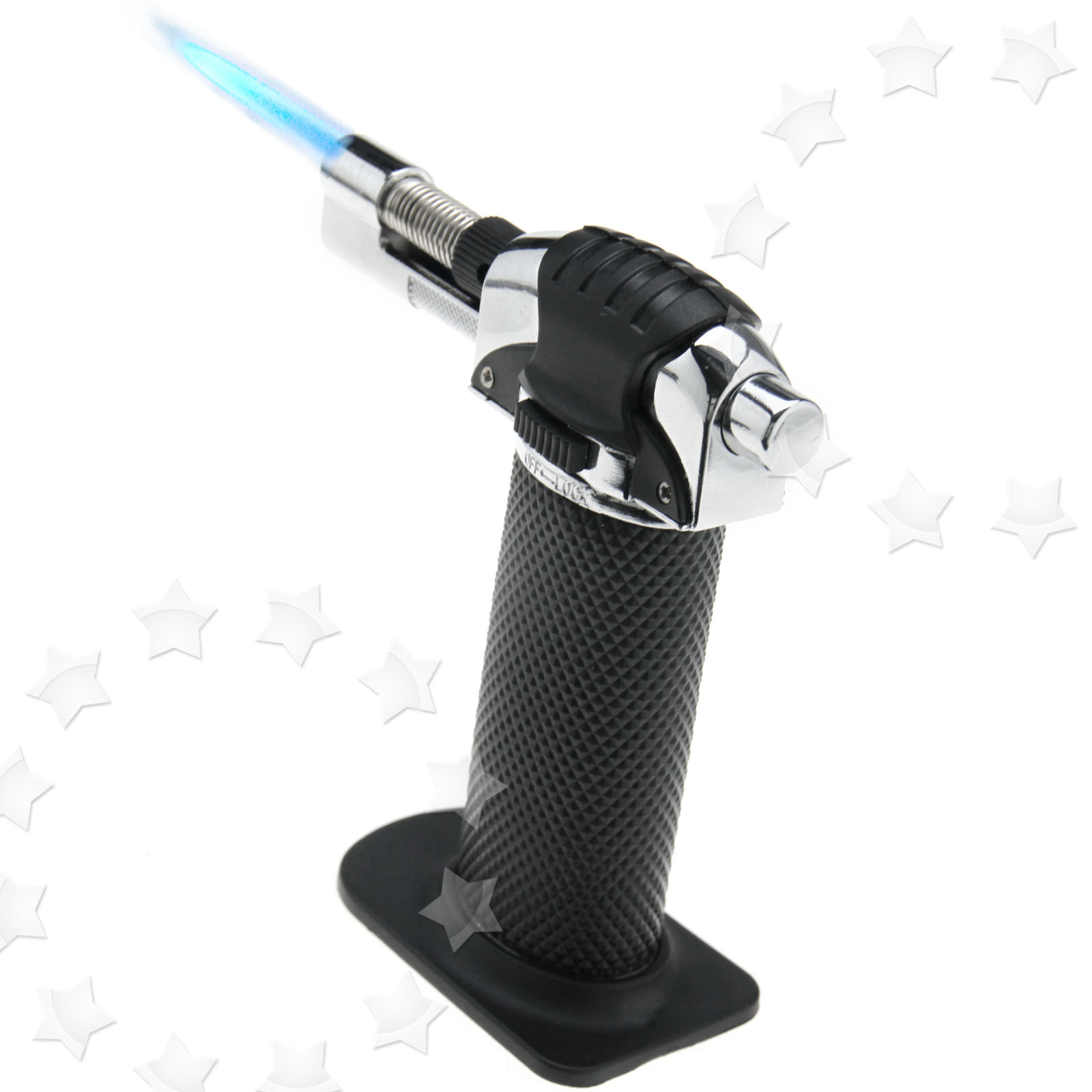 Blow Torch Butane Gas Refillable Tool for Outdoor Cooking Catering Tart