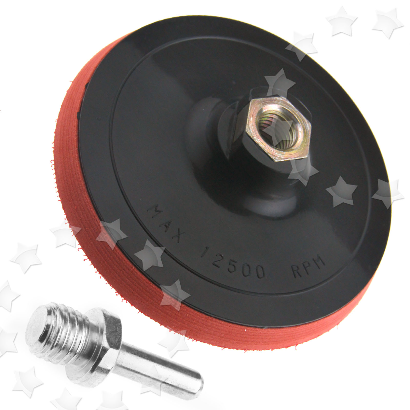 121mm diameter SelfAdhesive Backing Pad Hook & Loop suitable for Angle