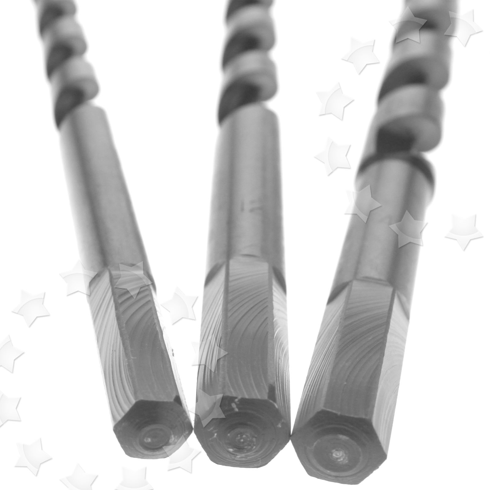 5PCS 6 8 10 12 14mm Wood Drill Bits Wookworking Auger Bit Set 230mm Hex