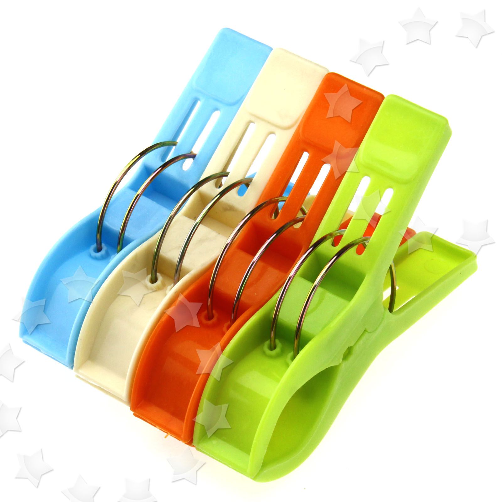 Plastic Clothes Pegs Hanging Clips Laundry Clothespins Assorted Color