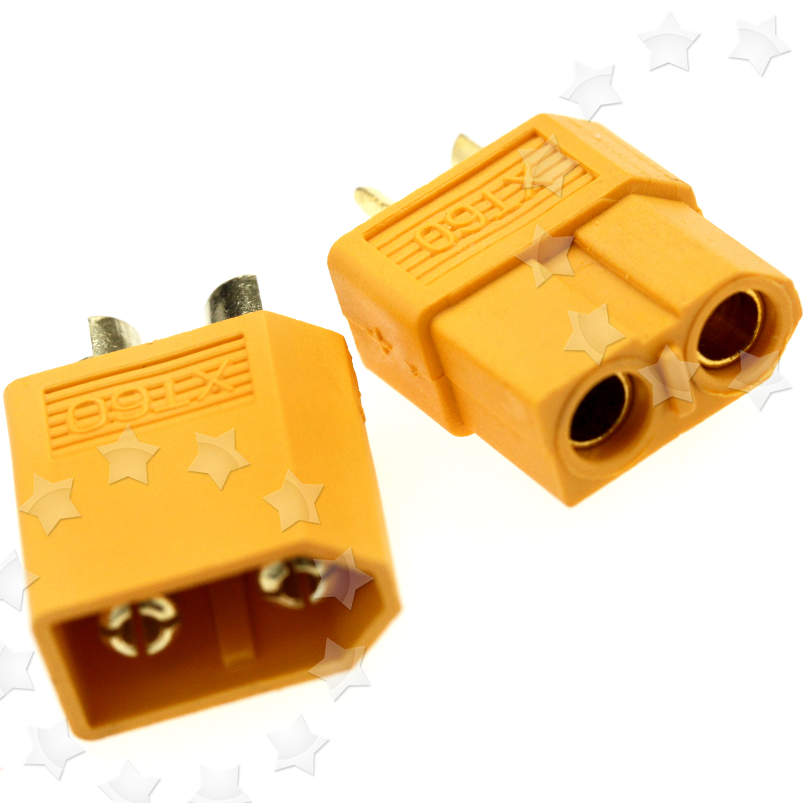 10 Pairs XT60 Bullet Connectors Plugs Male & Female For RC LiPo Battery