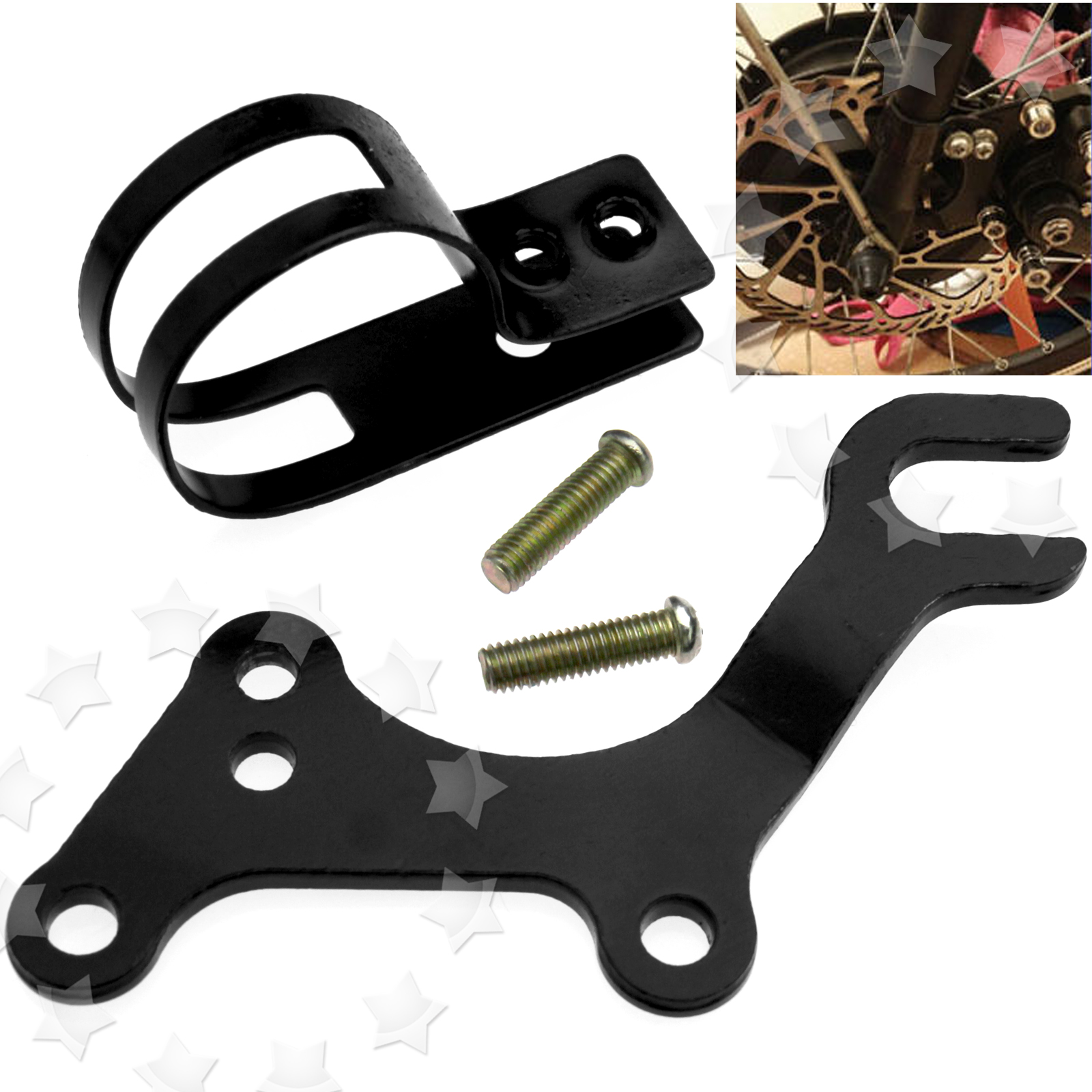 Disc Brake Mounting Bracket, Brake Bracket Adapter Road Bike Disc Brake