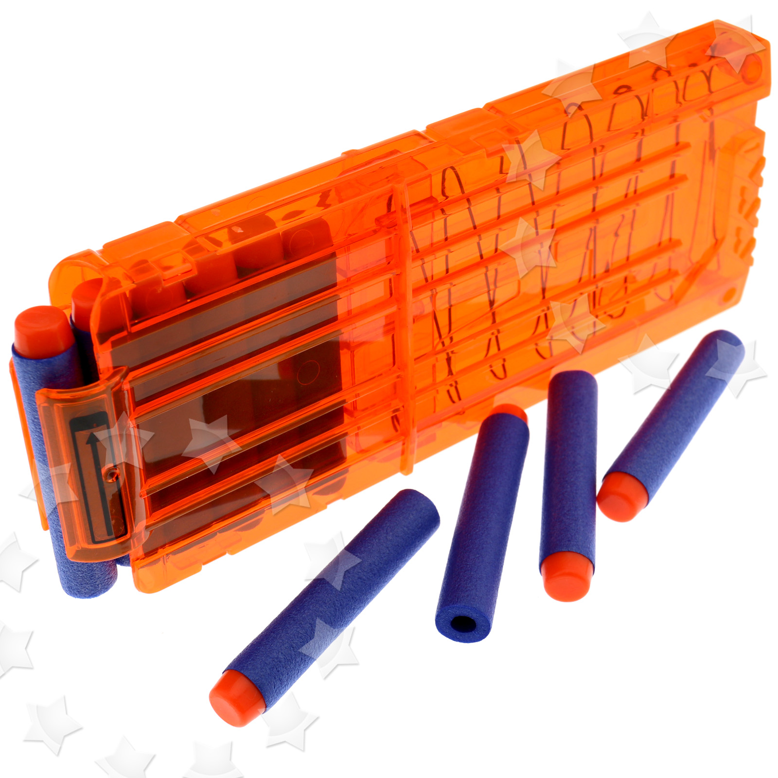 2PCS Darts Holder Quick Reload Clip System for Toy Gun Nerf NStrike