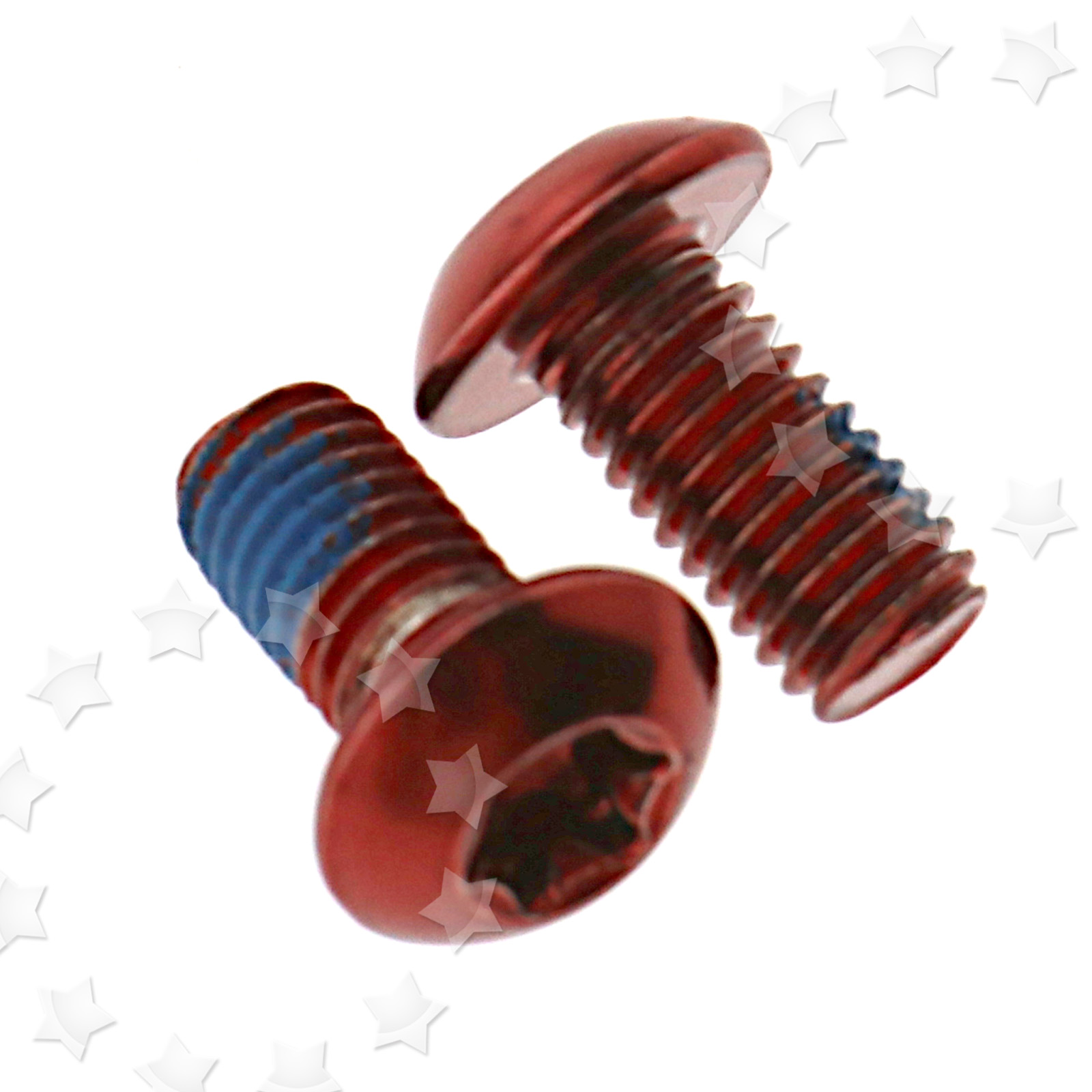 12Pcs Disc Brake Rotor Screw Bolts M5 x 10mm Size MTB Bike Cycle Parts