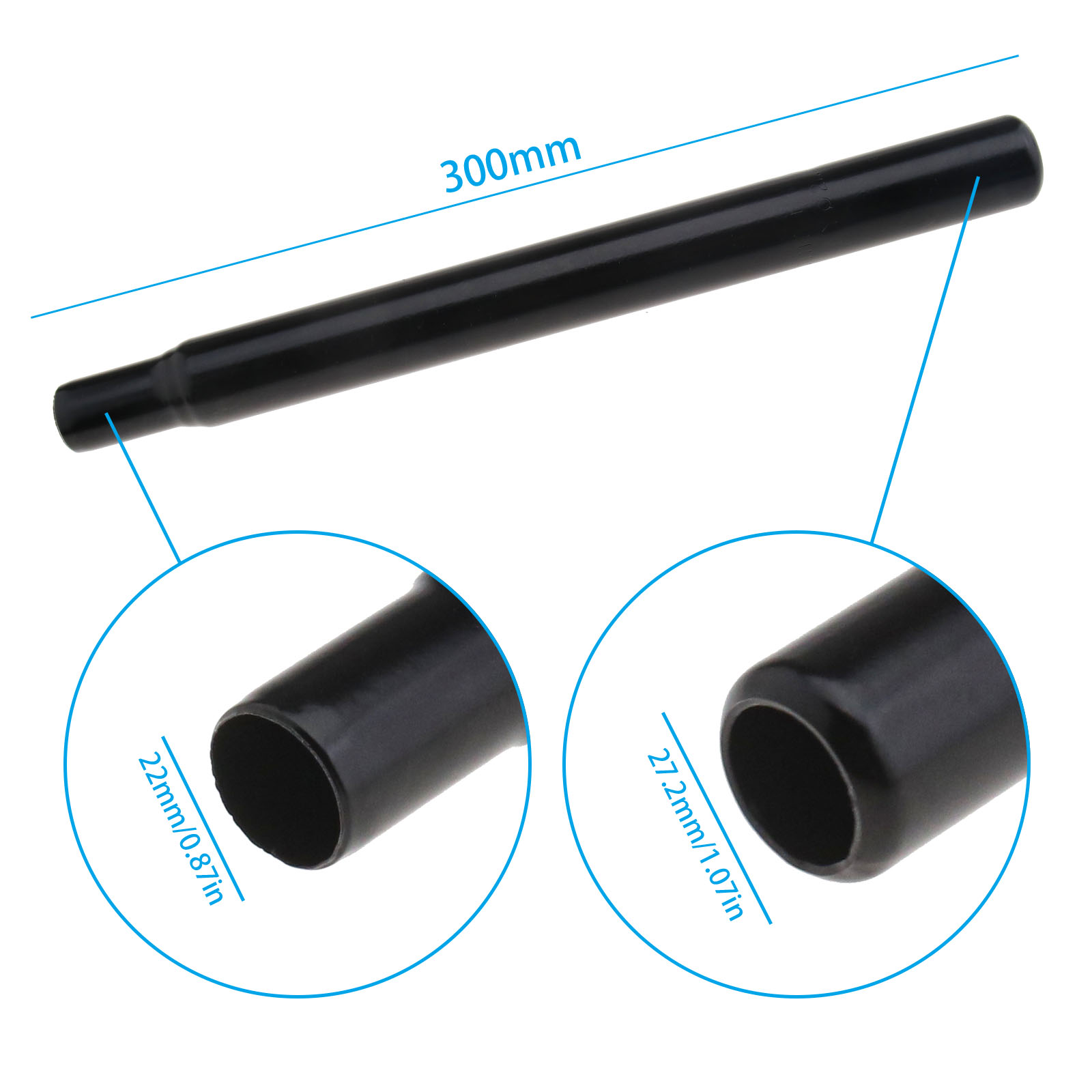 UE Iron Mountain Road Bike Seatpost Bicycle Extender Seat Post Tube 27
