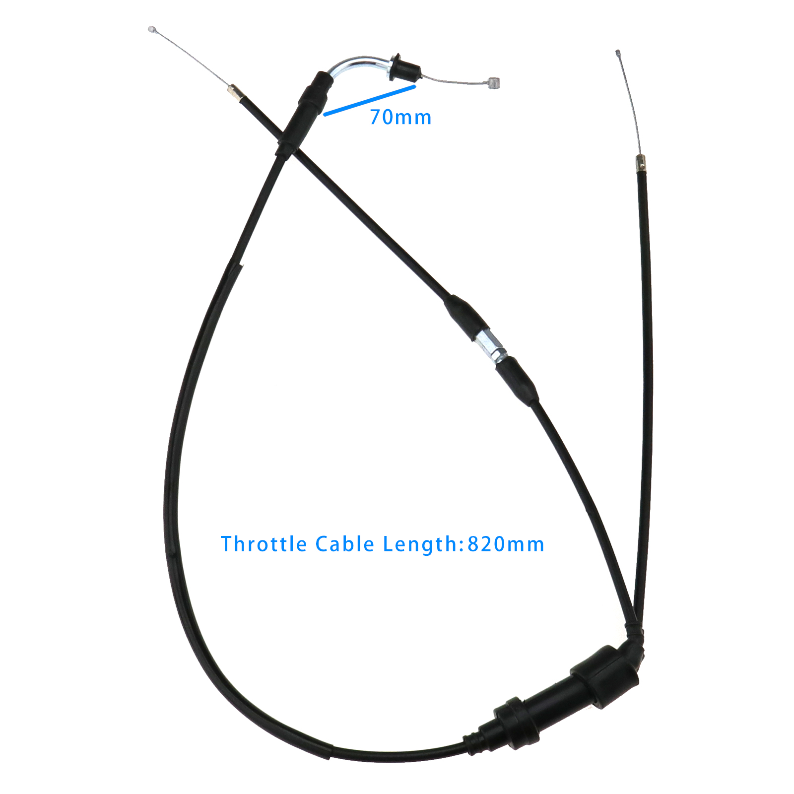 NEW CARBURETOR THROTTLE Gas Choke Cable Set For Yamaha PW50 19832006