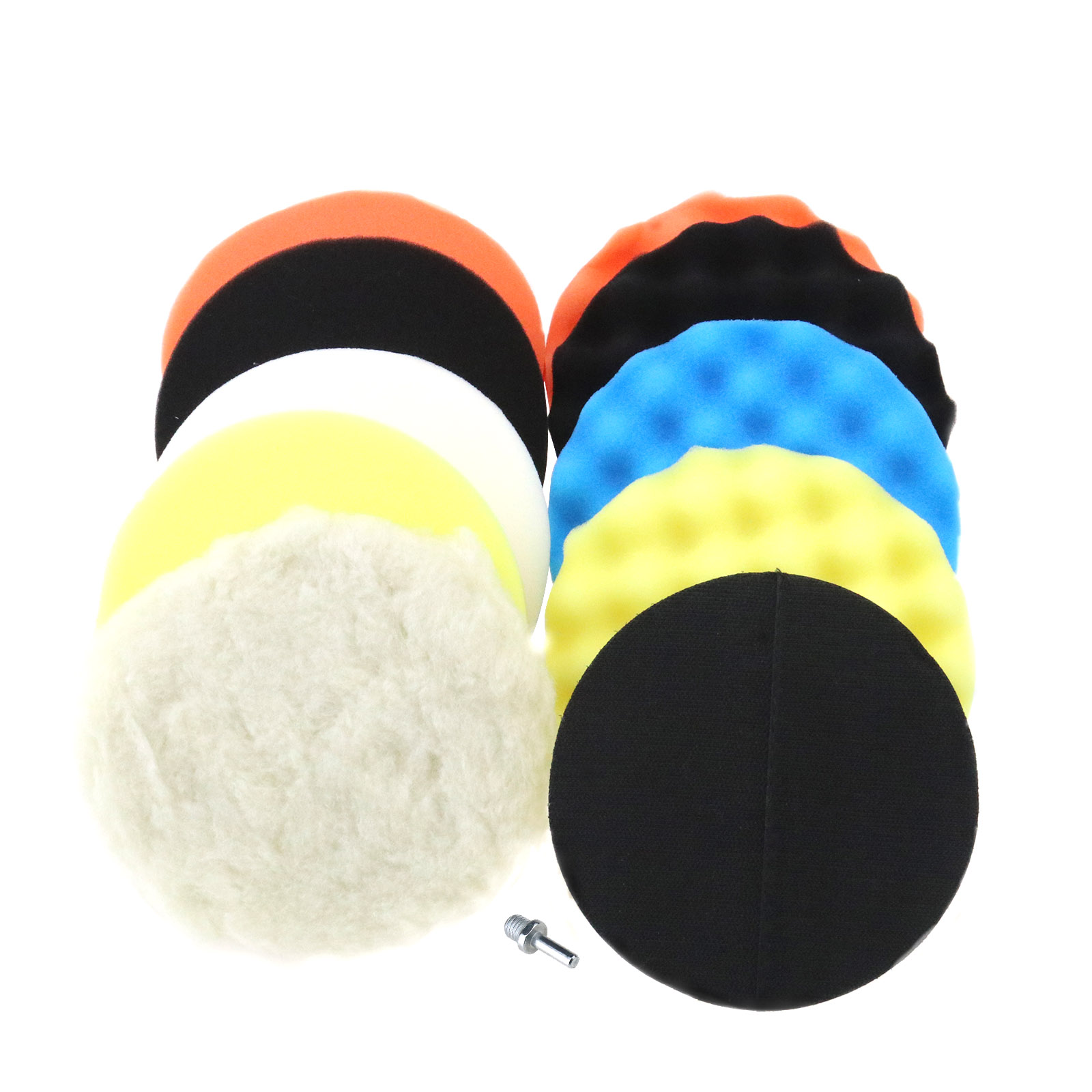 UE 6 Inch Polishing Sponge Waxing Foam Buffing Pads For Car Auto