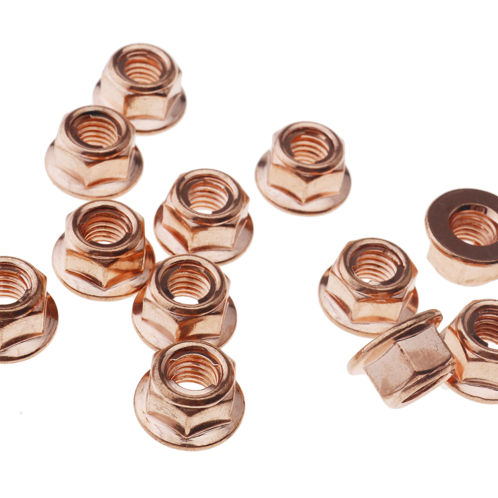 BMW 3 SERIES E34 E28 E12 EXHAUST MANIFOLD PIPE HEAD STUD NUT M8 NUTS