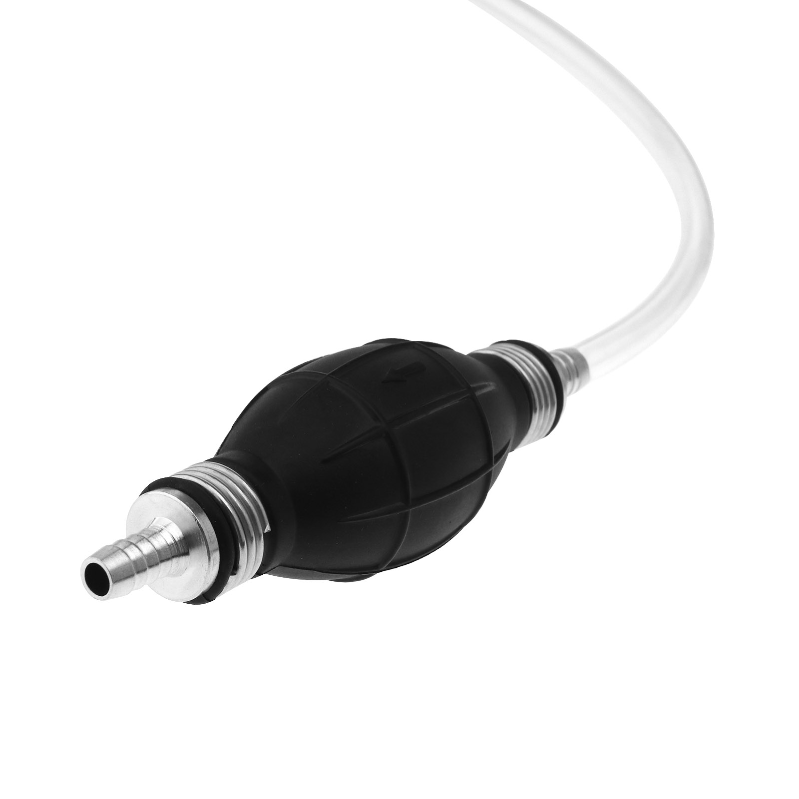 PORTABLE CAR MANUAL Hand Siphon Pump Hose Gas Oil Liquid Syphon