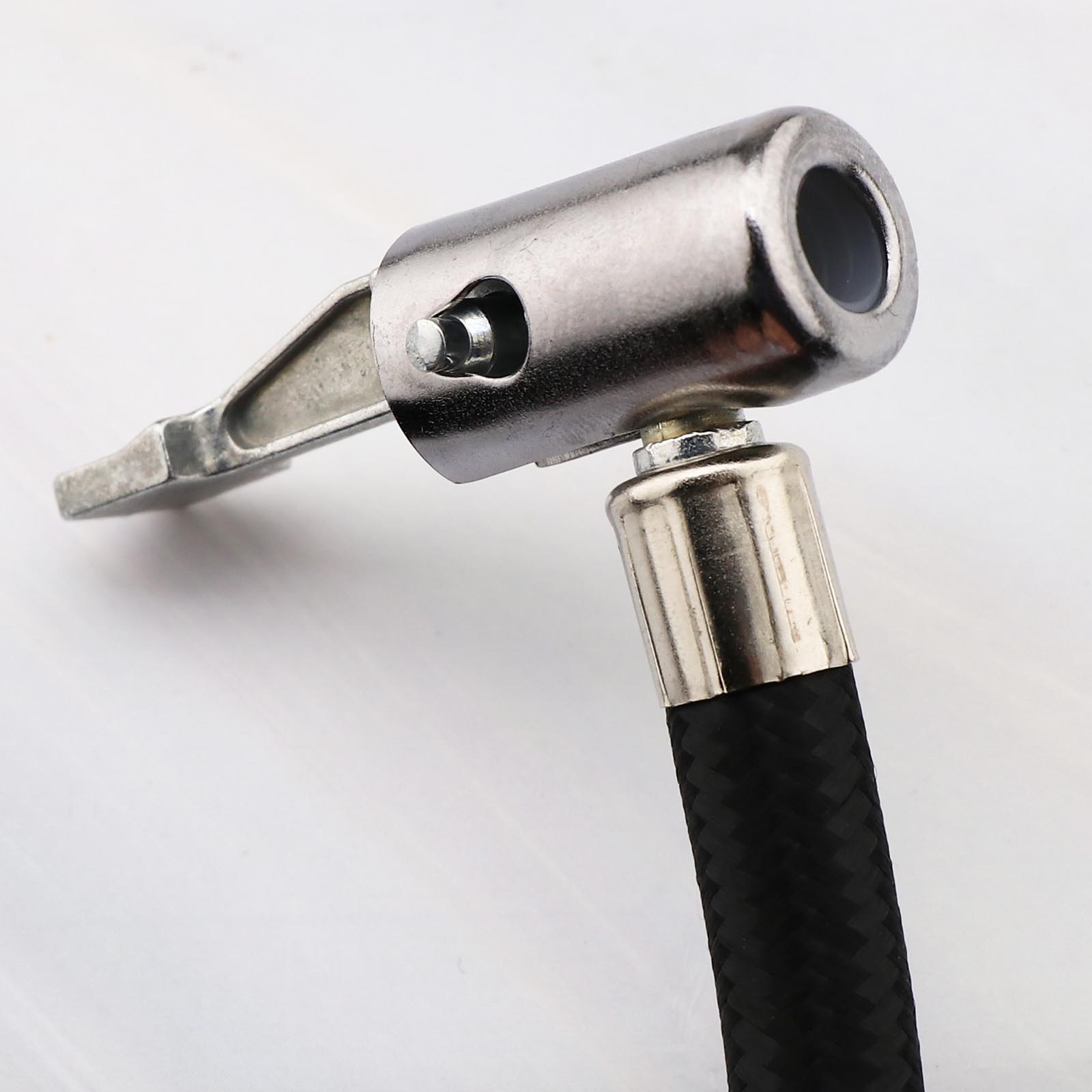 Car Flexible Air Tire Chuck Inflator Pump Hose 1 Pcs/2 Pcs 9.3" Hose