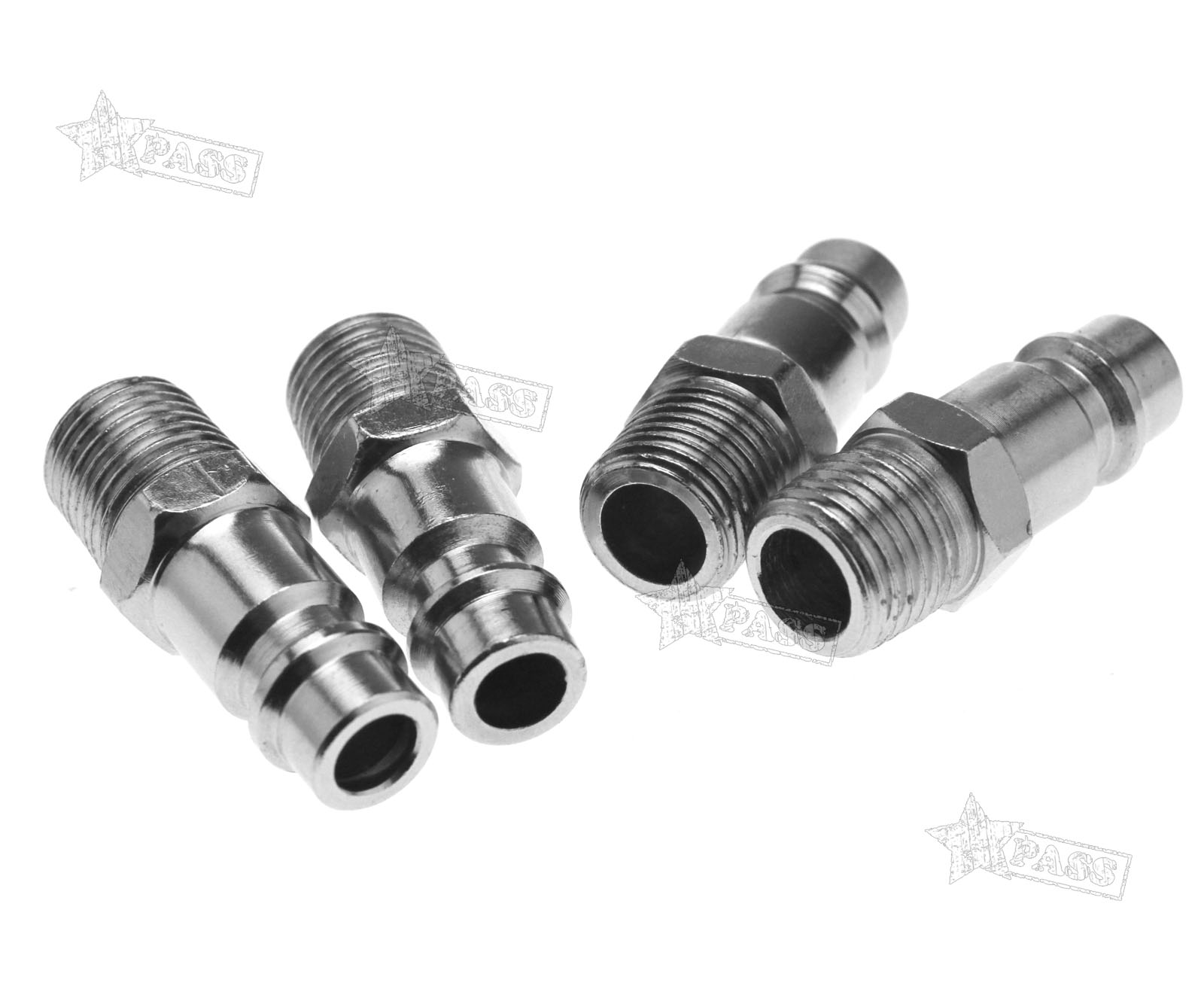 4 Pieces 1/4 Inch BSP Male Thread Air Line Hose Fitting Quick Release Set 702921762325 eBay