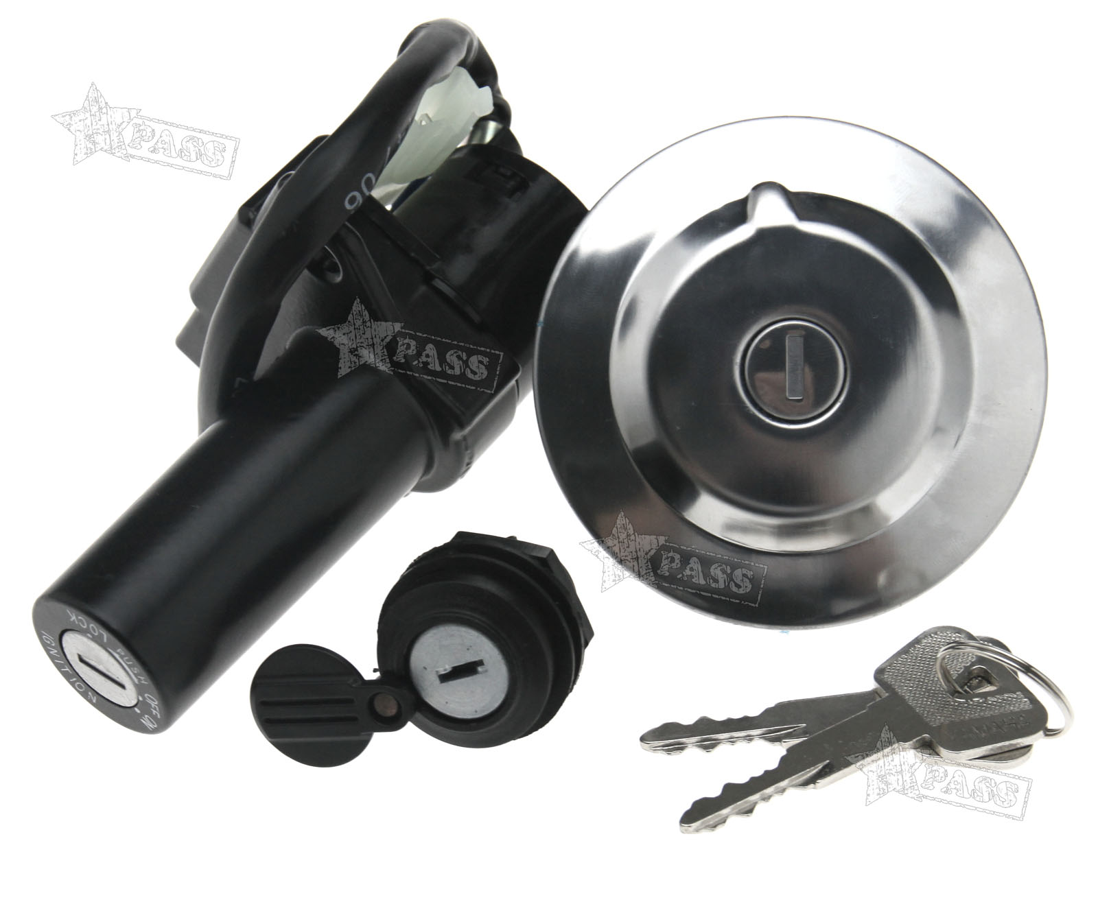 NEW IGNITION SWITCH Lock with 2 Keys Set for Yamaha YBR125 20022013 £