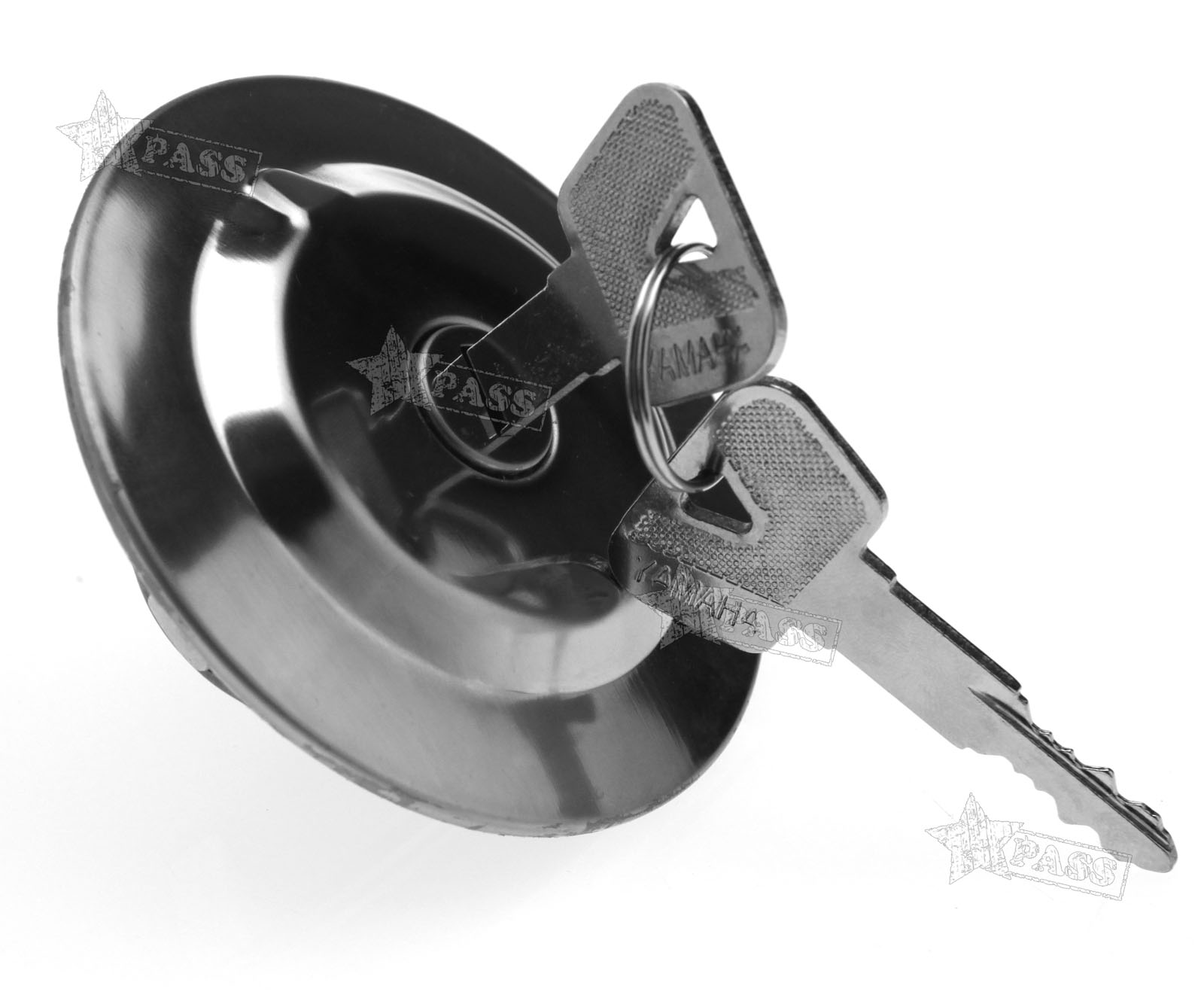 Ignition Switch Lock Seat Gas Cap Lock w/2 Keys Set for Yamaha YBR125