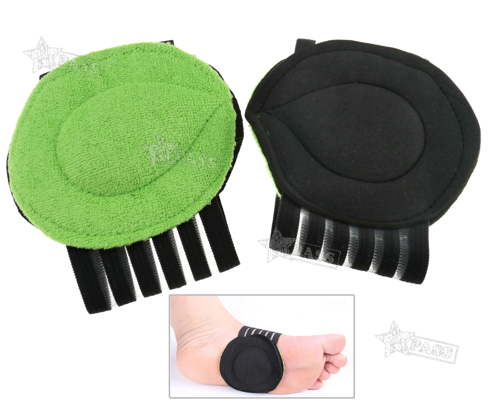 2 x Support Arch Cushion Absorber Relief Flat Pain Feet Foot Care Instep pad eBay
