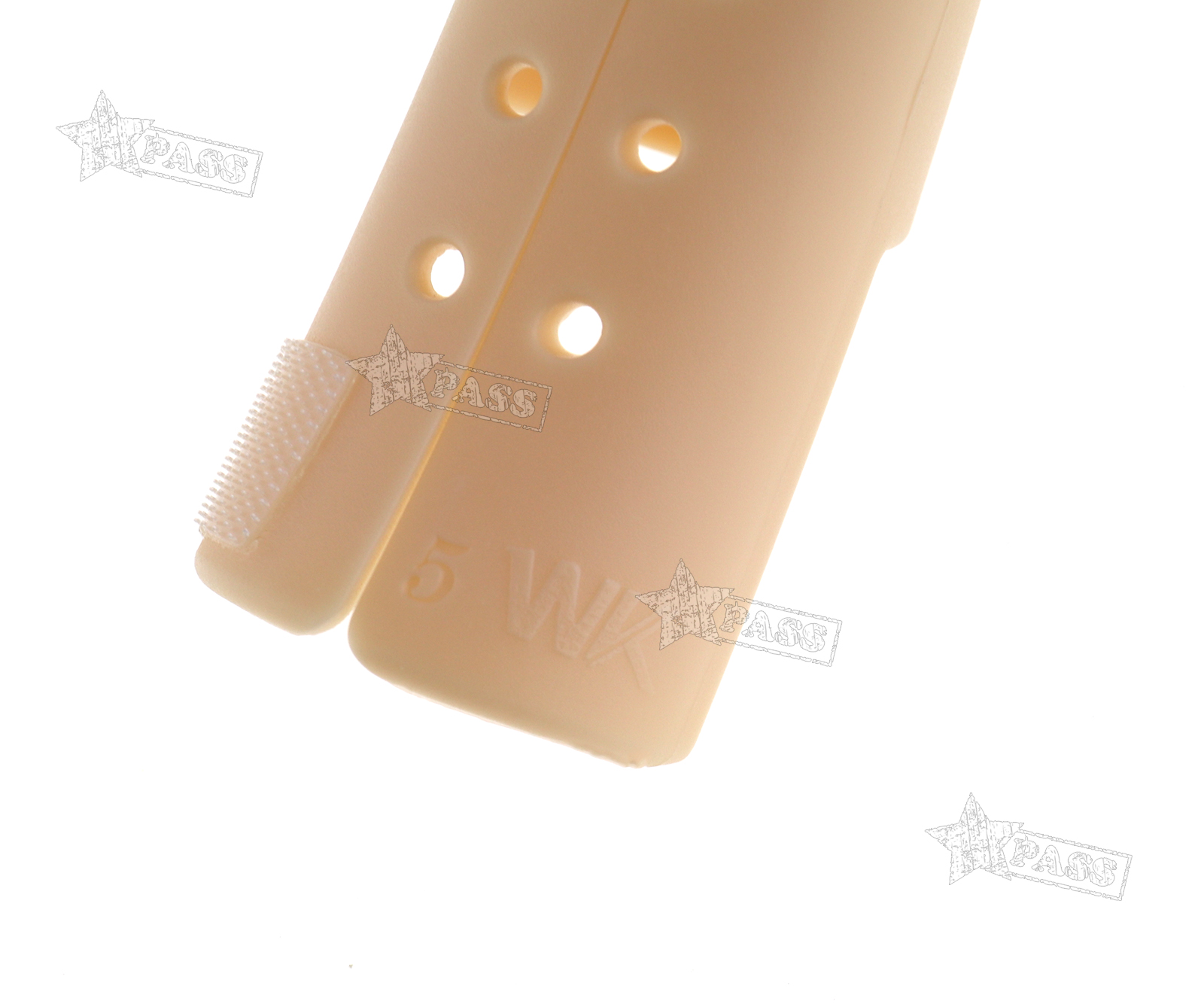 6065MM BEIGE HARD Mallet Finger Splint DIP Joint Support Brace