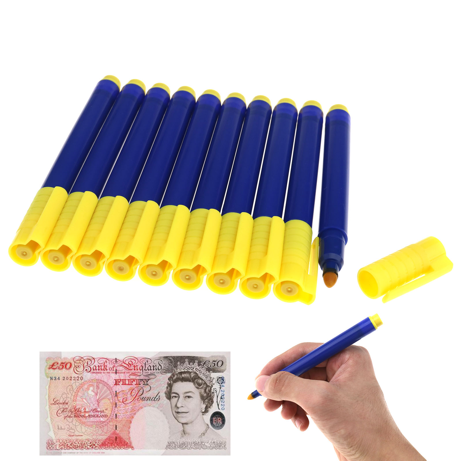 MONEY COUNTERFEIT MARKER Pen Checker Tester Detect Fake Bill Dollar