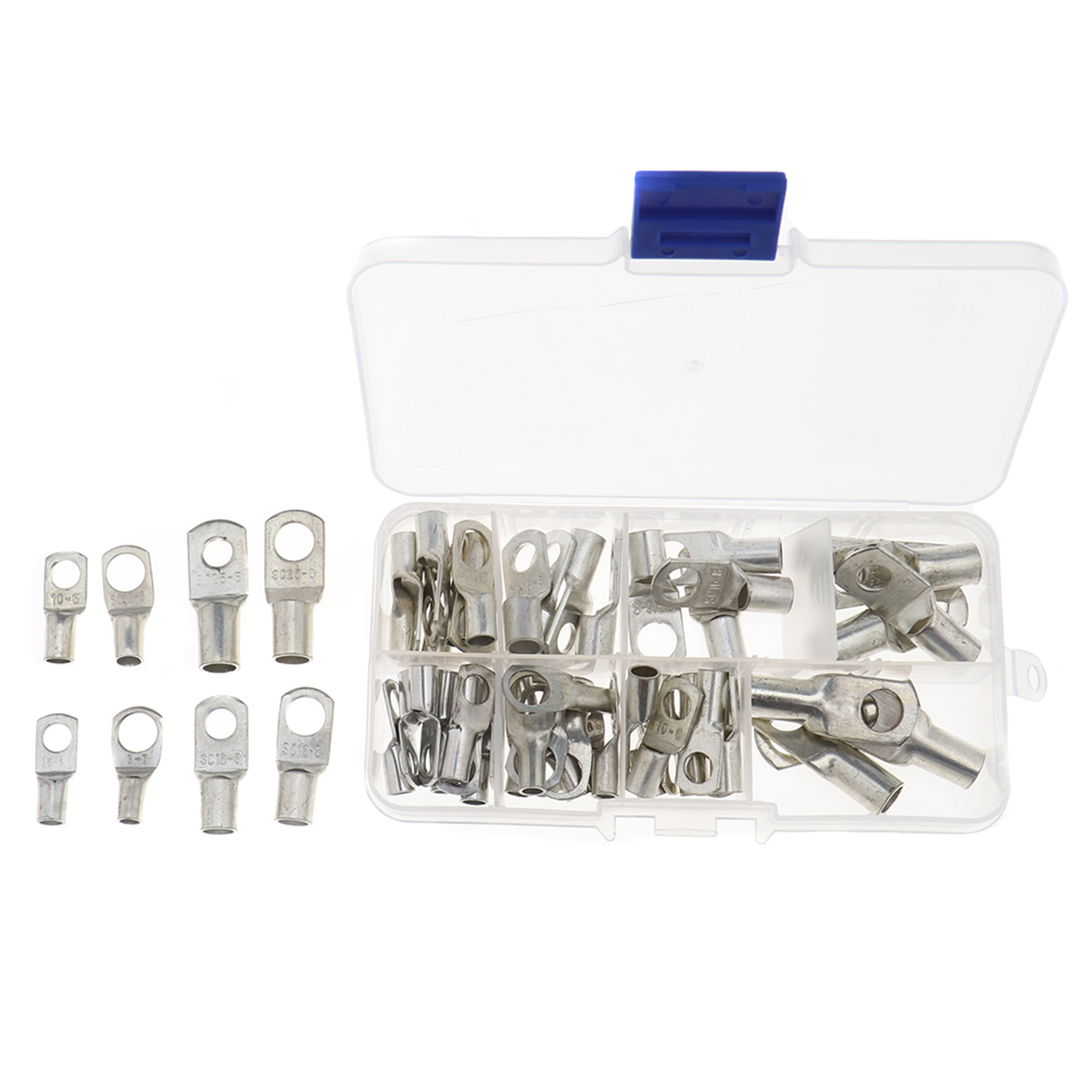 60X TINNED COPPER Cable Lugs Ring Terminals Welding Battery Marine