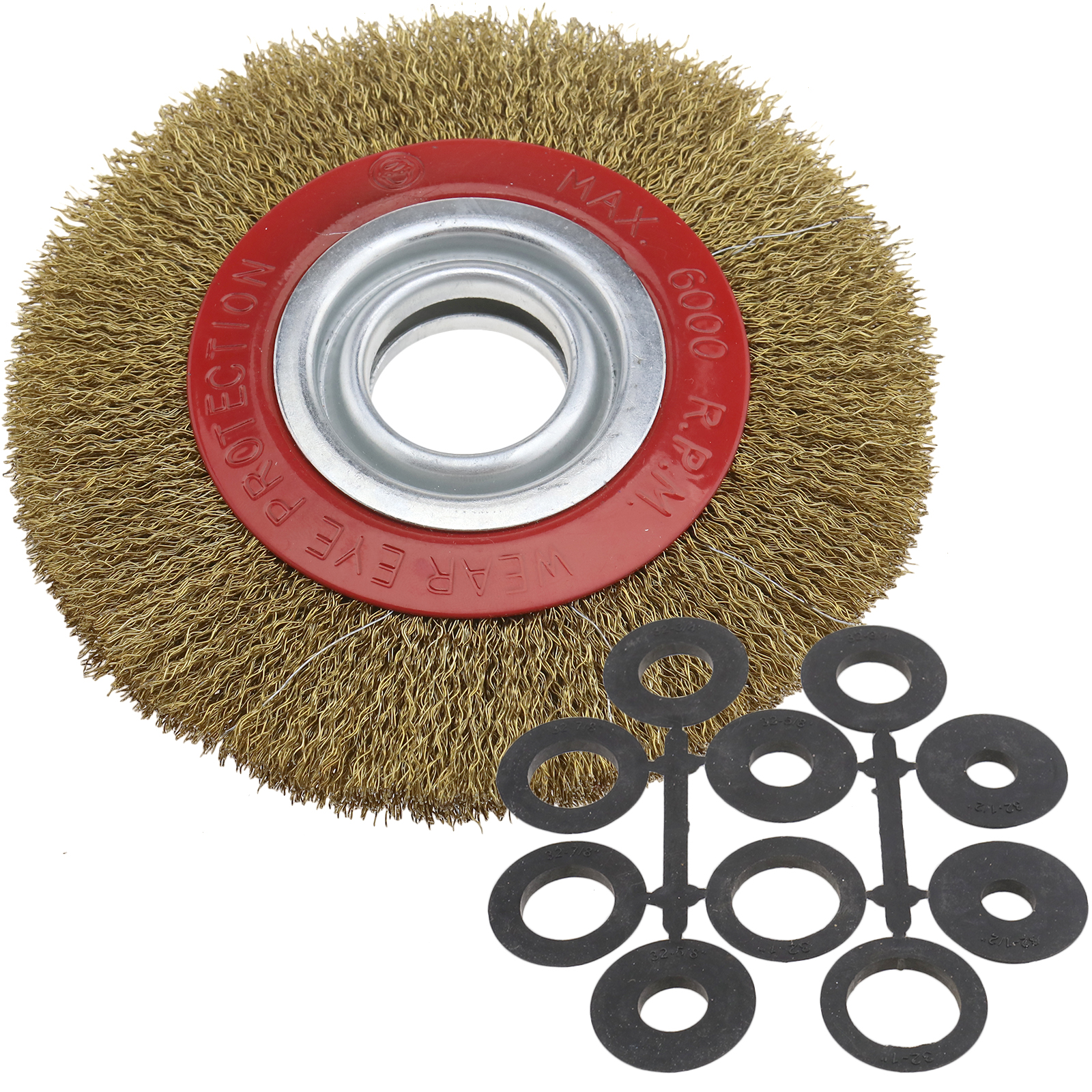 150mm Bench Grinder Wire Brush Wheel For Polish And Reducer