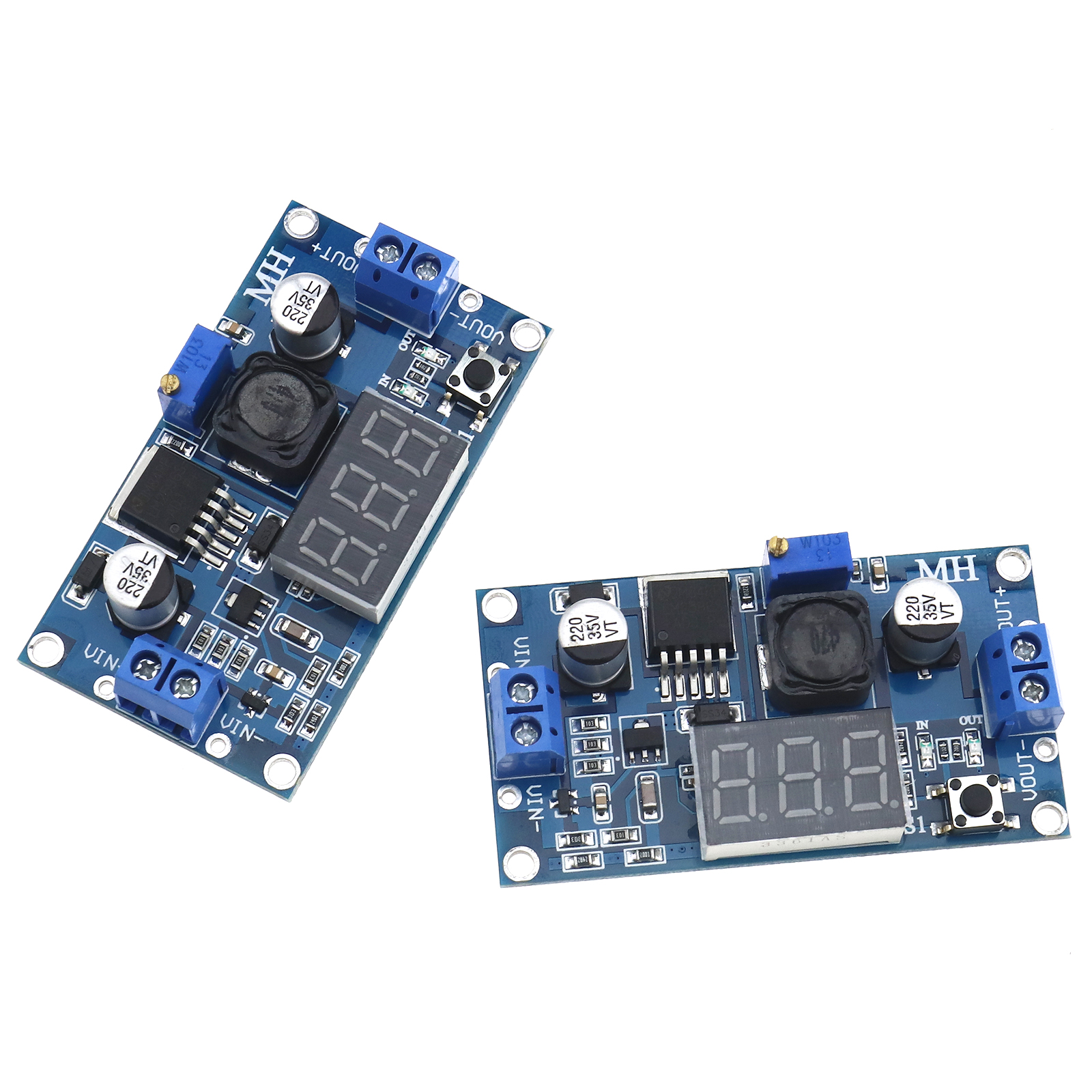 DC BUCK STEP Down Converter LM2596 Module Regulation With LED Voltmeter