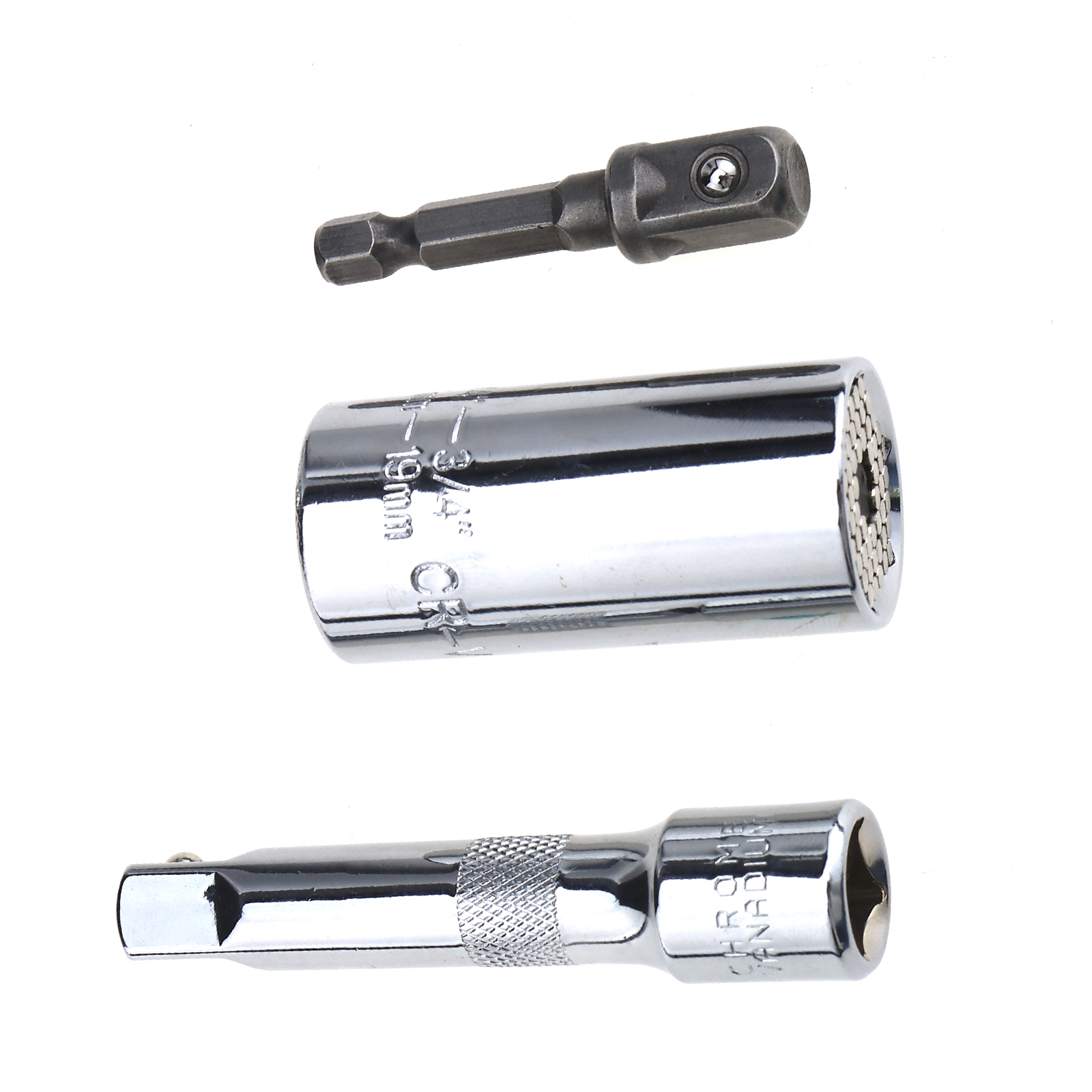 Magic Connecting Grip Universal Socket Wrench Sleeve Grip Drill Adapter