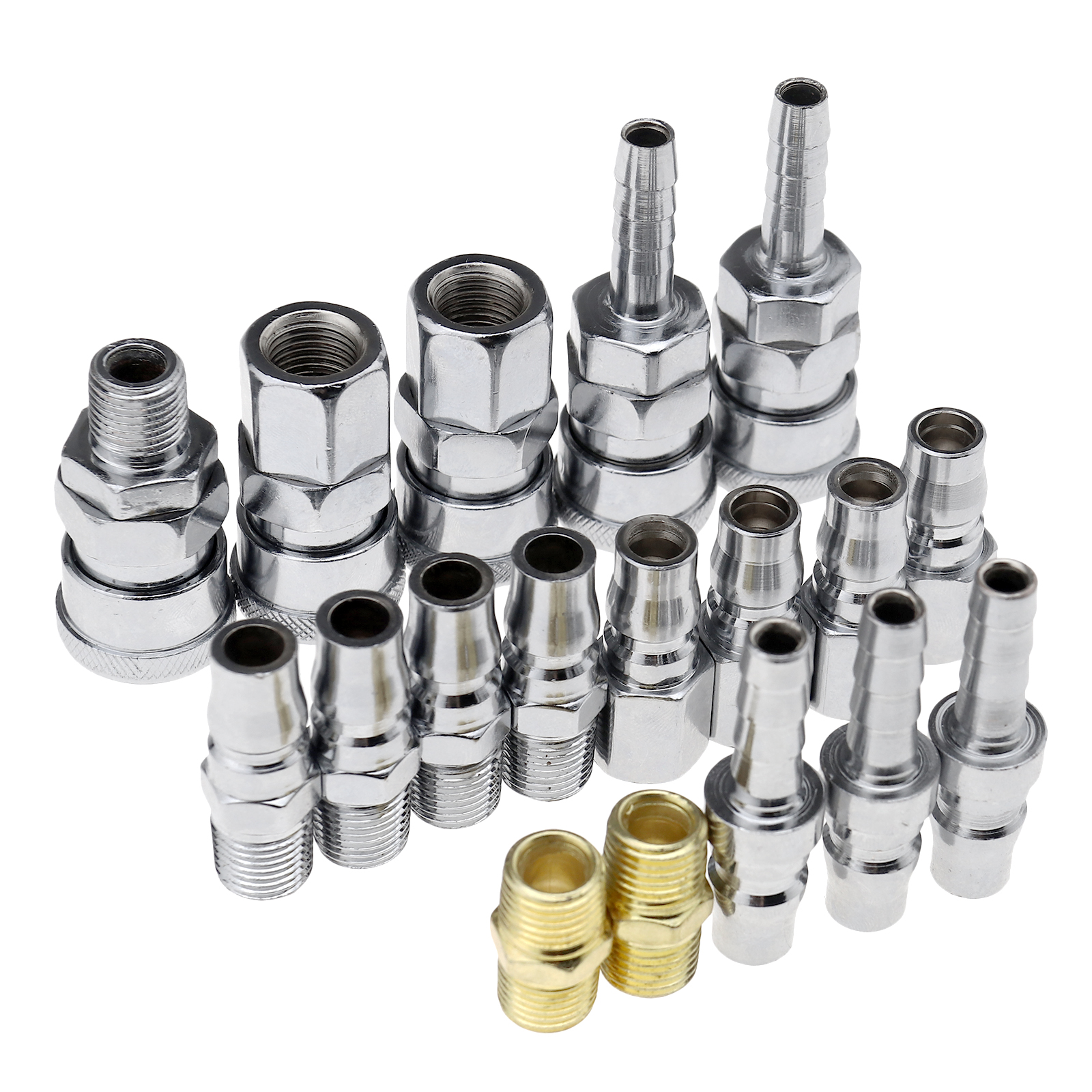 Coupler Set Air Fittings Air Hose Compressor Nitto Style Connector Set