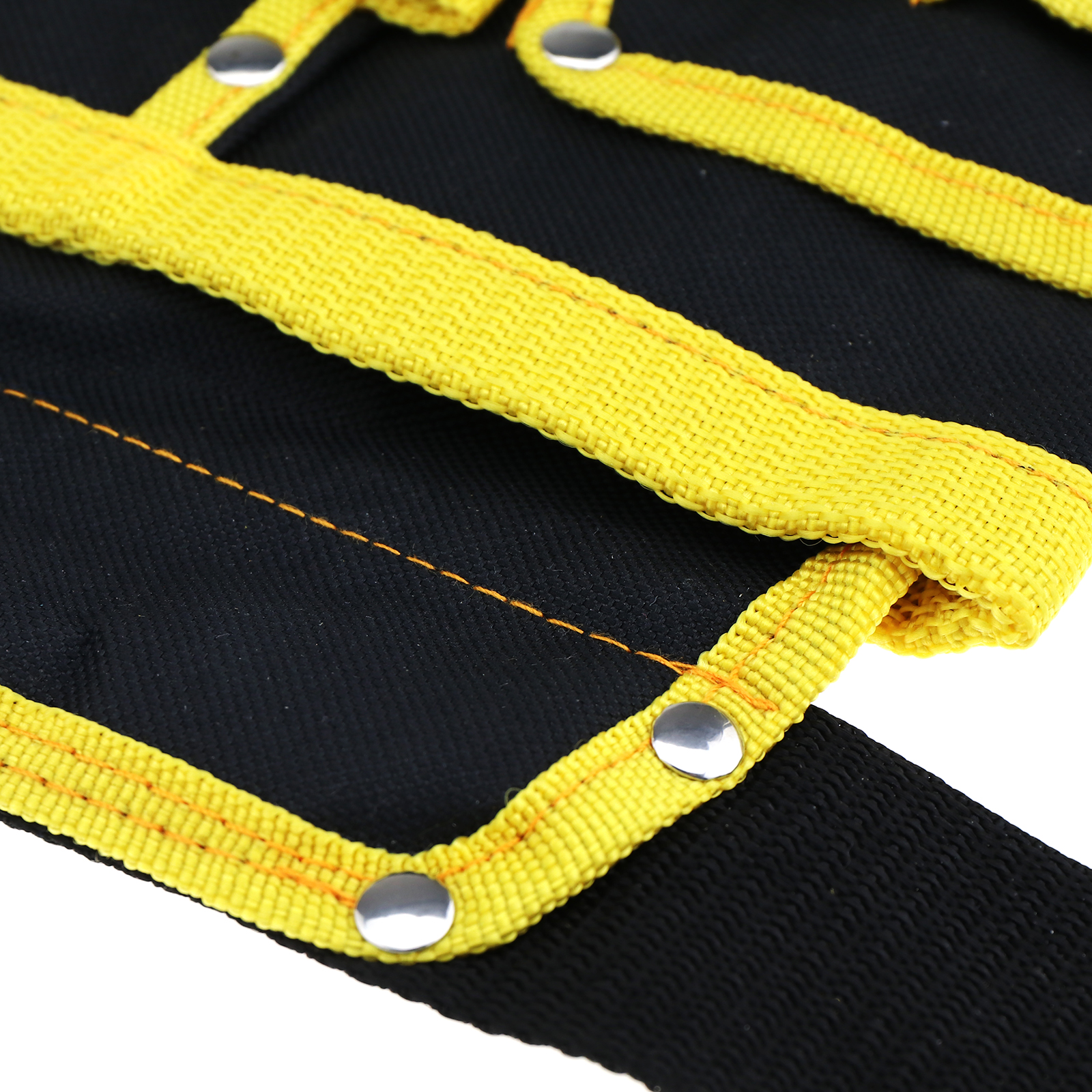 2Pcs//Set Multi-pocket Tool Belt Bags Oxford Work Pouch Joiner Nail Bag Black