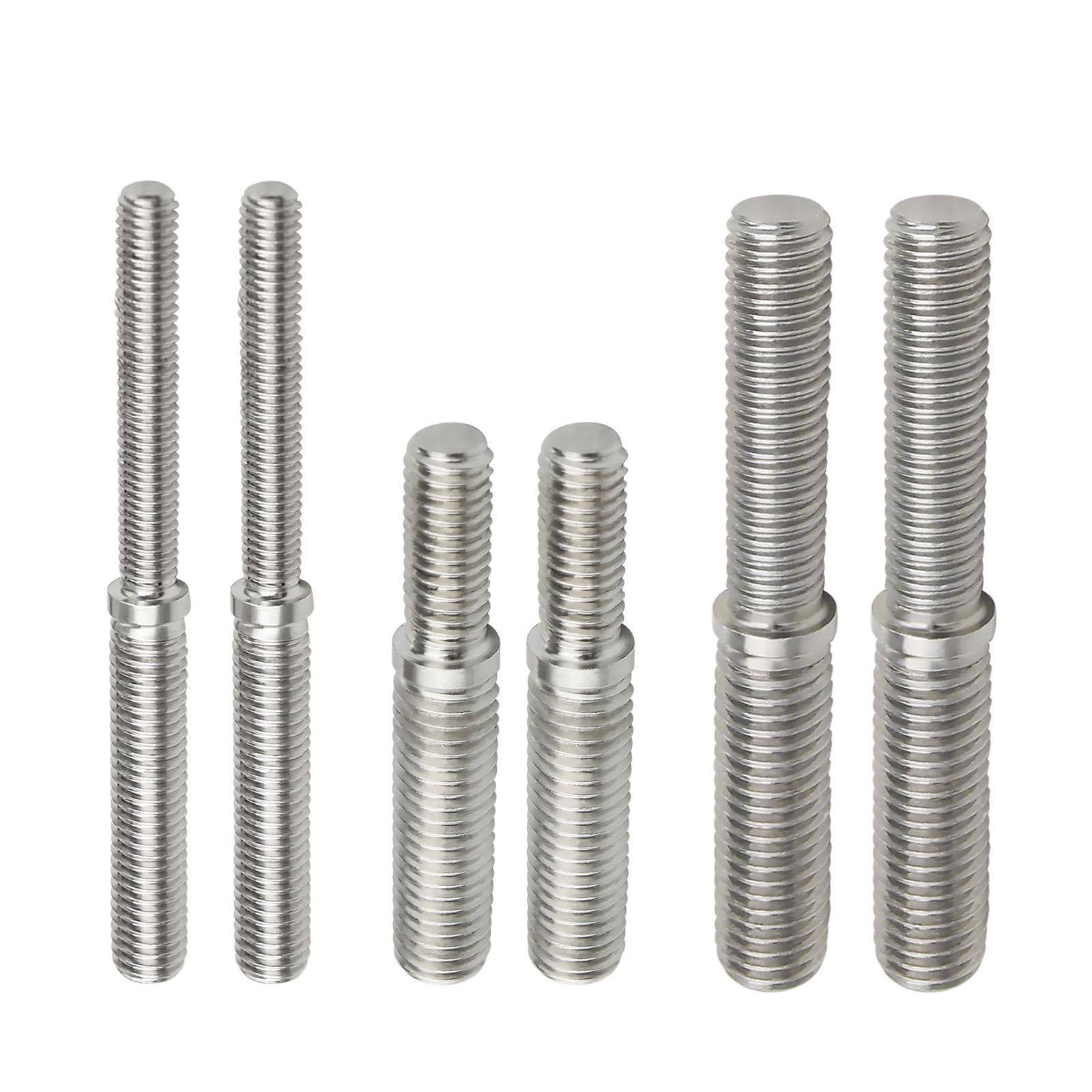 M6 to M8/M8 to M10/M10 to M12 Double End Threaded Stud Screw Bolt 2Pcs eBay
