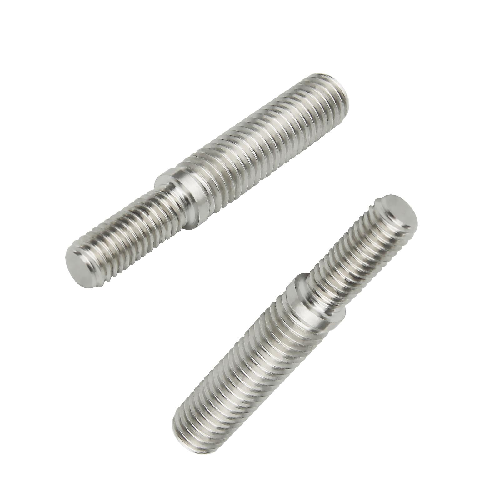 M6 To M8 M8 To M10 M10 To M12 Double End Threaded Stud Screw Bolt 2Pcs 