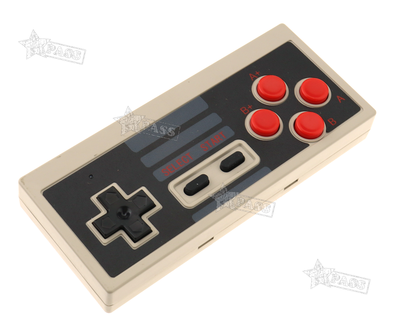 Wireless Gamepad Game Controller for Nintendo NES Gaming Retro (Mixed Color)