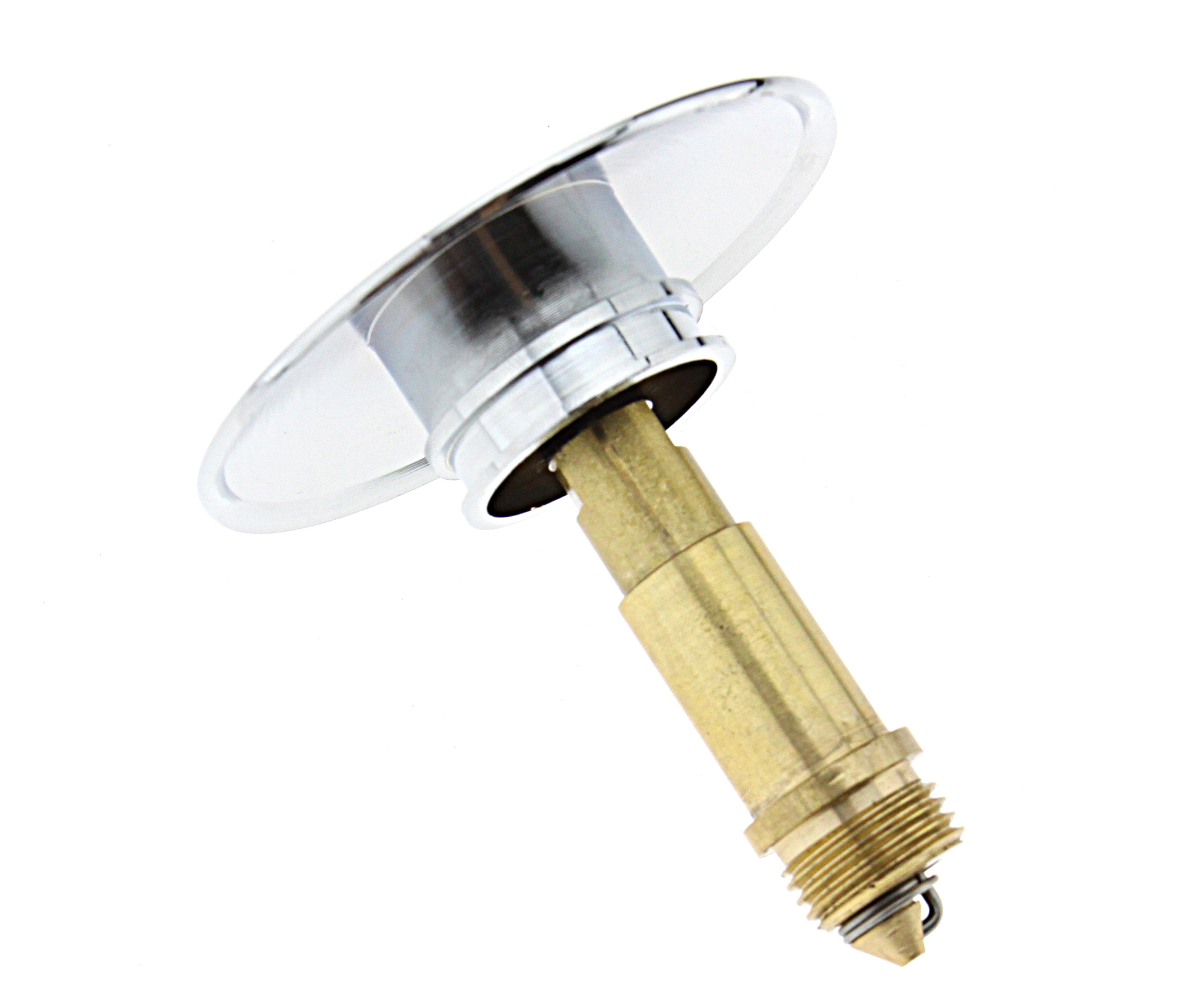 1Pcs Basin Waste Pop Up Bath Sink Push Button Click Clack Plug Bolt