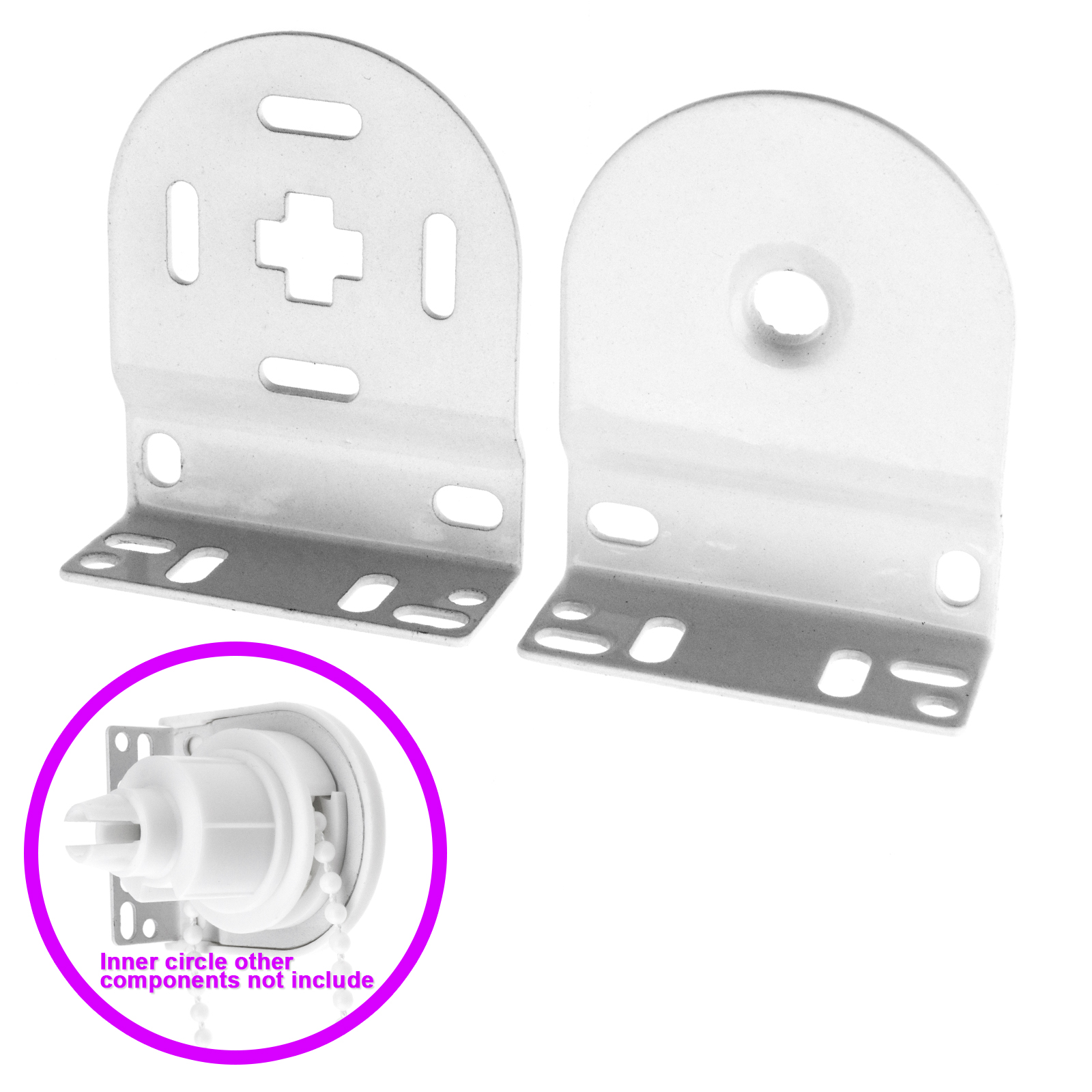 32mm Metal Universal Roller Blind Repair Fitting Kit Set Brackets Spare