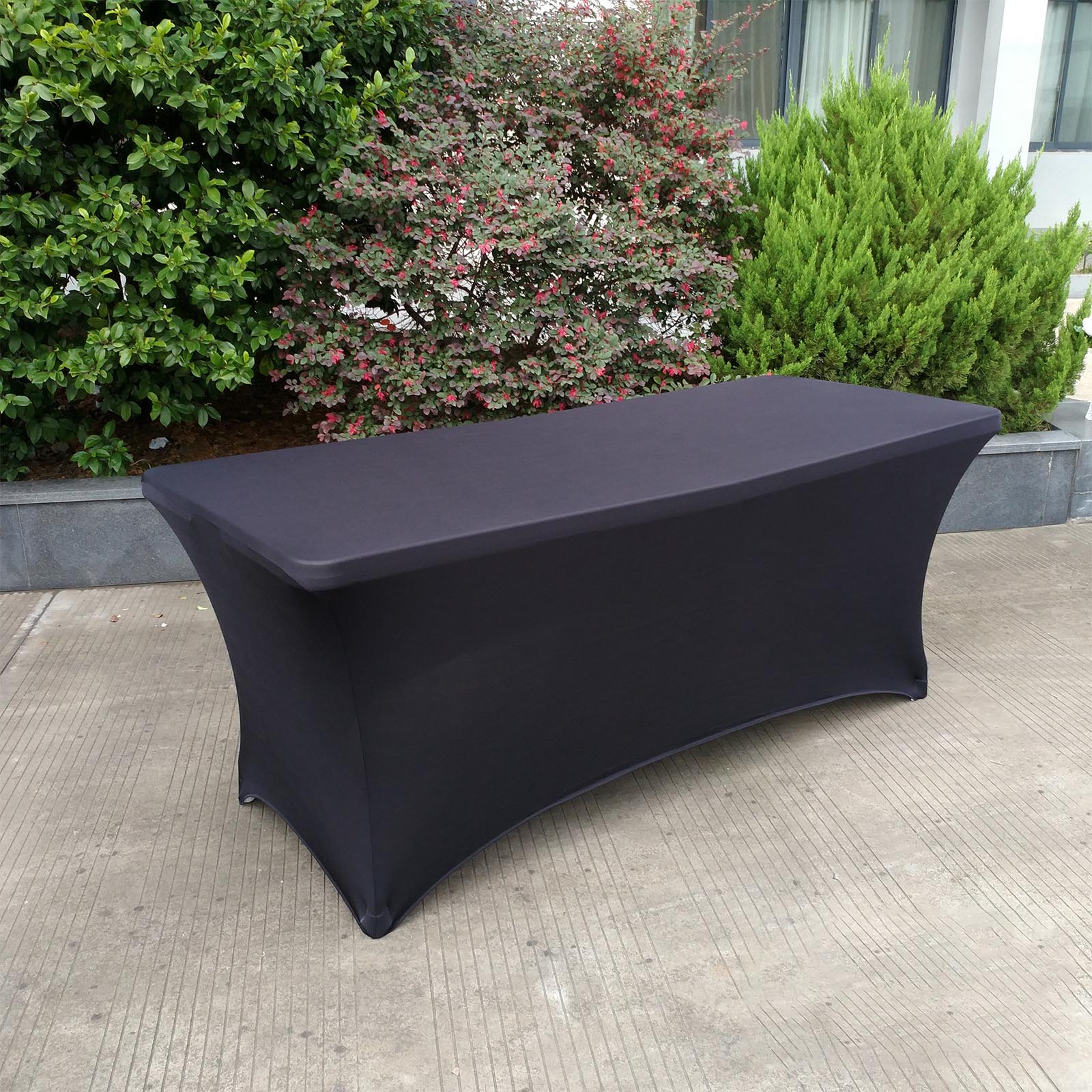 Spandex Lycra Stretch Tablecloth Rectangular Trestle Table Cover