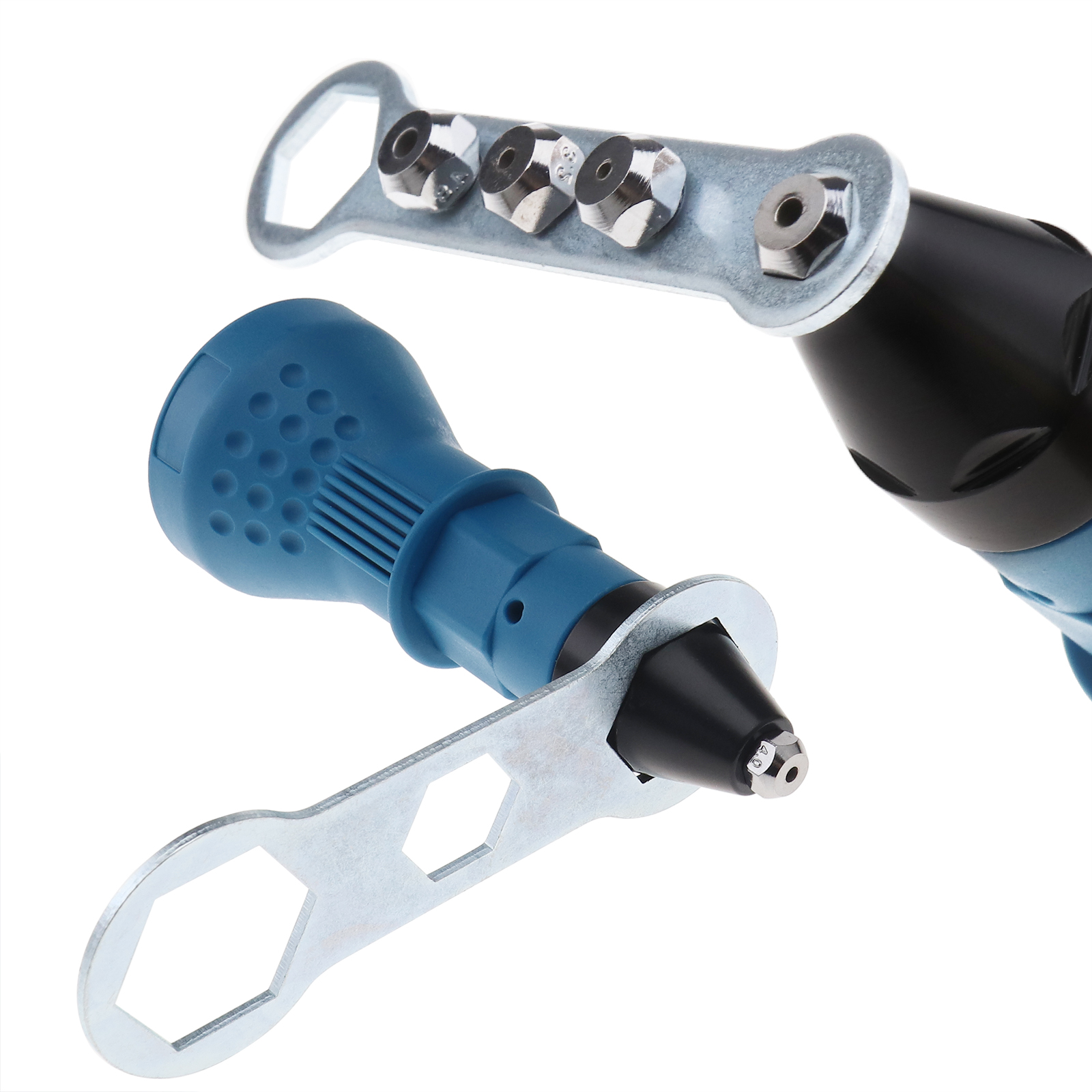 Electric Rivet Nut Gun Cordless Drill Kit Adapter Riveting Insert Hand