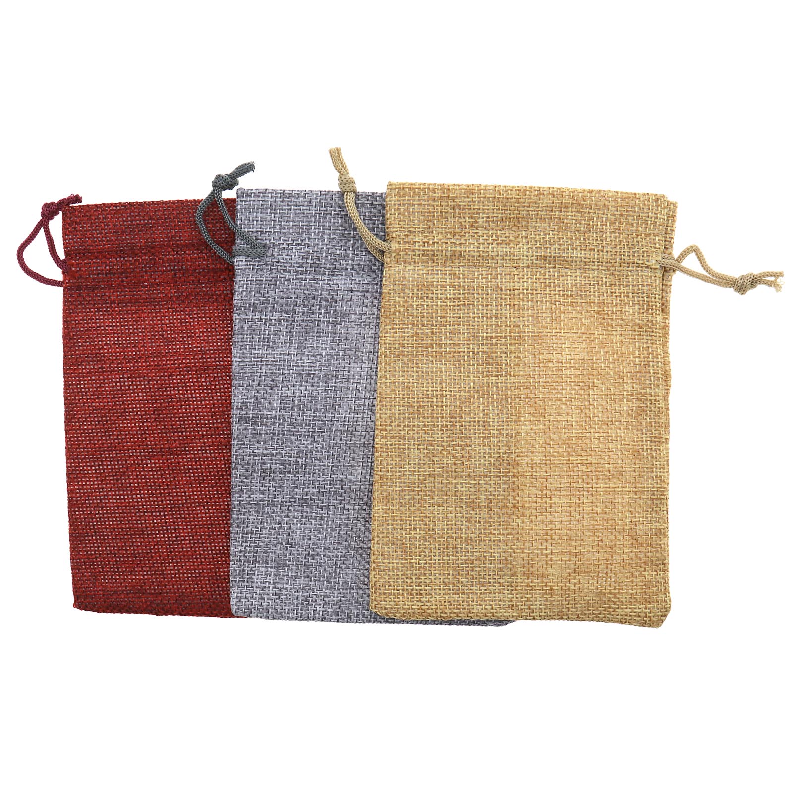 Details About 22pcs Eco Friendly Burlap Candy Bag Set For Wedding Favor Present Wring