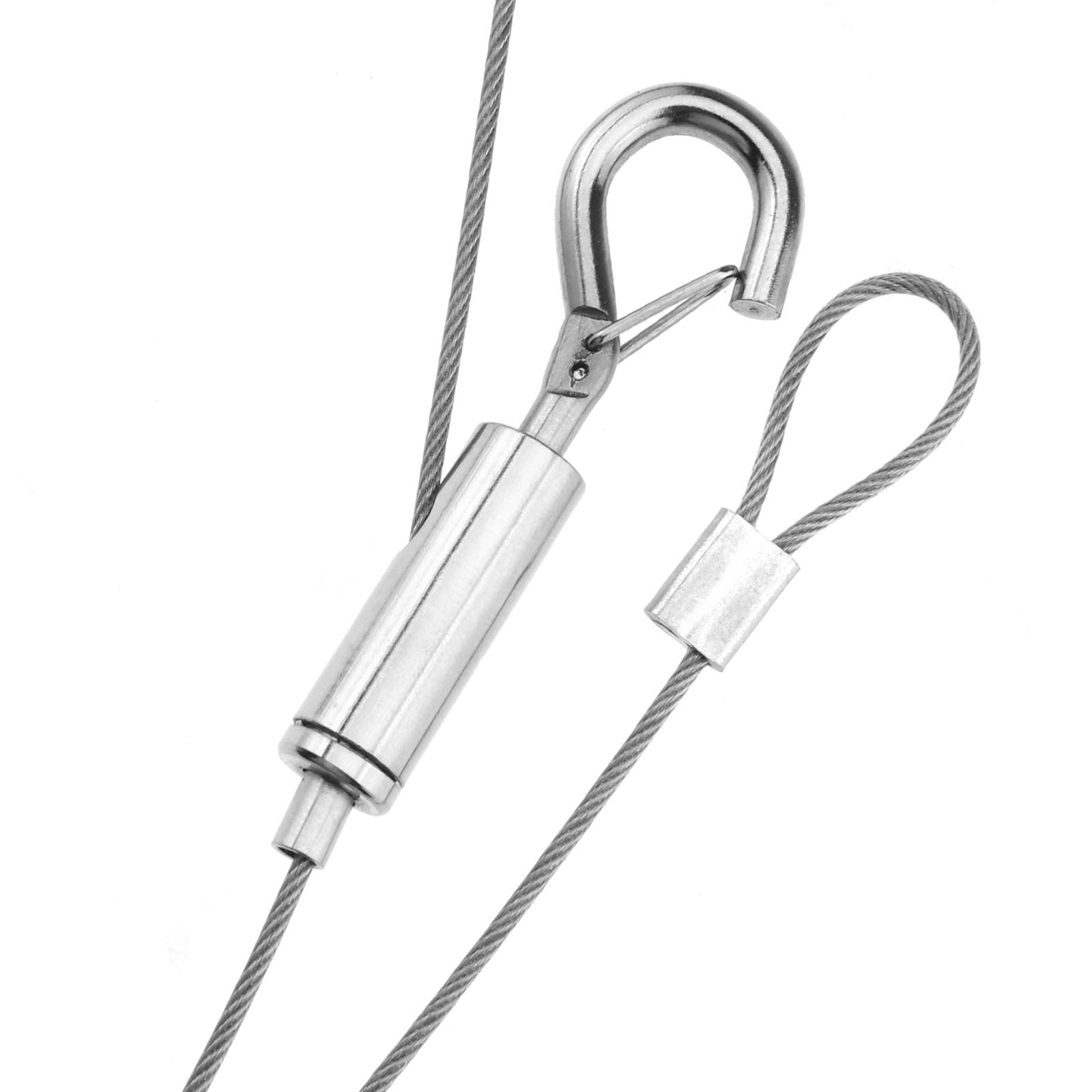 4 Pcs Photo Frame Clip Picture Hanging Wire 1.5mm x 2m Hardware Hold Up