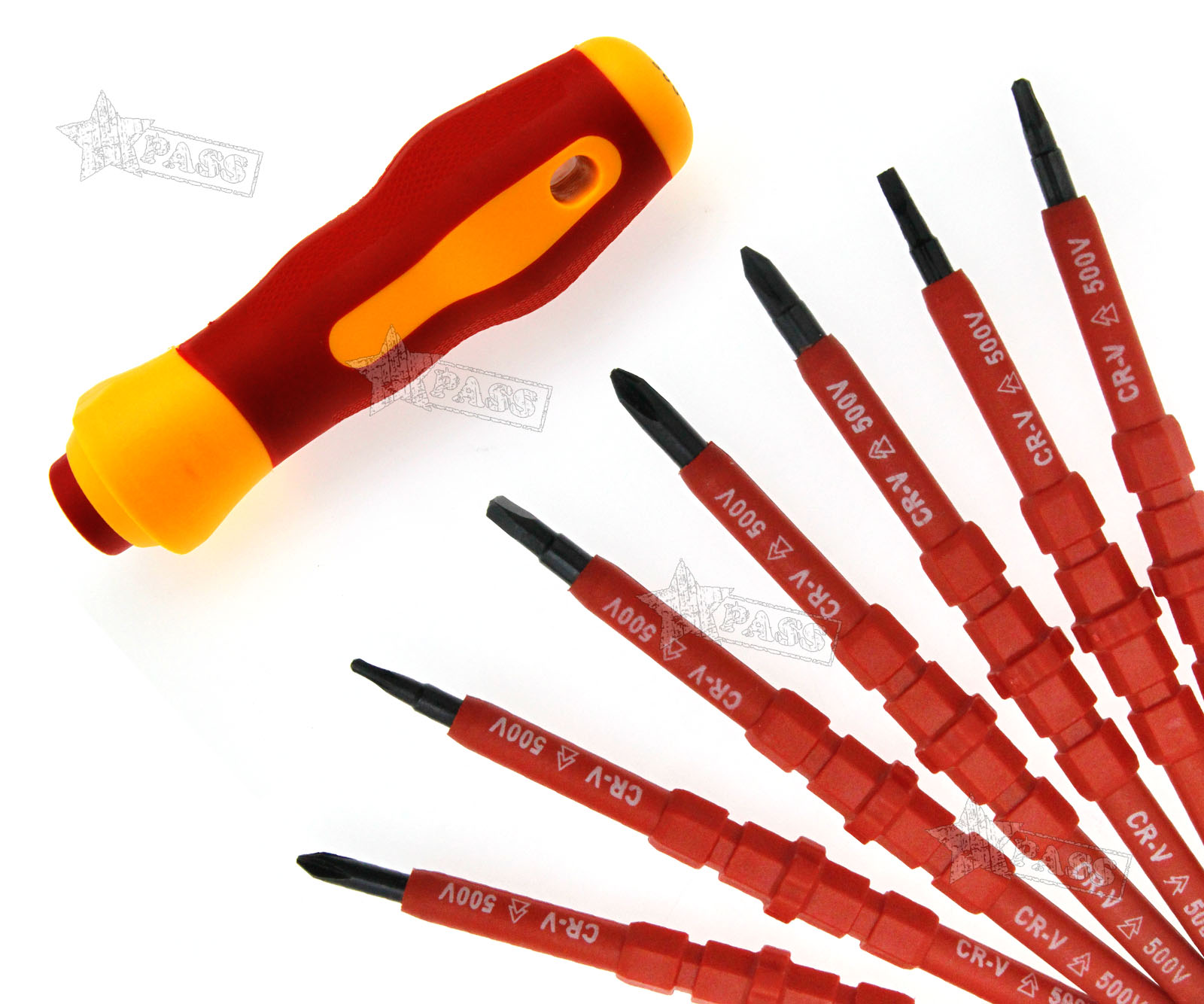 Multpurpose Electrician's Insulated Electrical Hand Screwdriver Tool