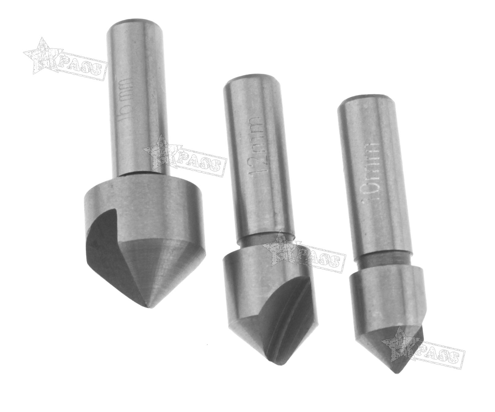 3 x Countersink Drill Bit HSS Single Cutting Edge 10 12&16mm eBay