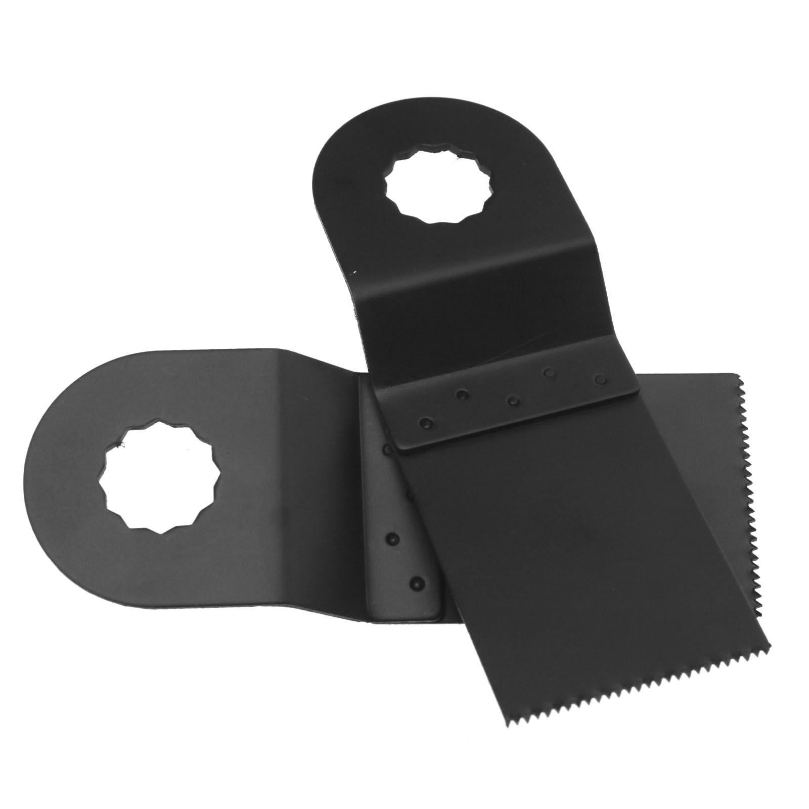 10pcs Black 35MM Blades For Worx Sonicrafter Oscillating Multitool Hex