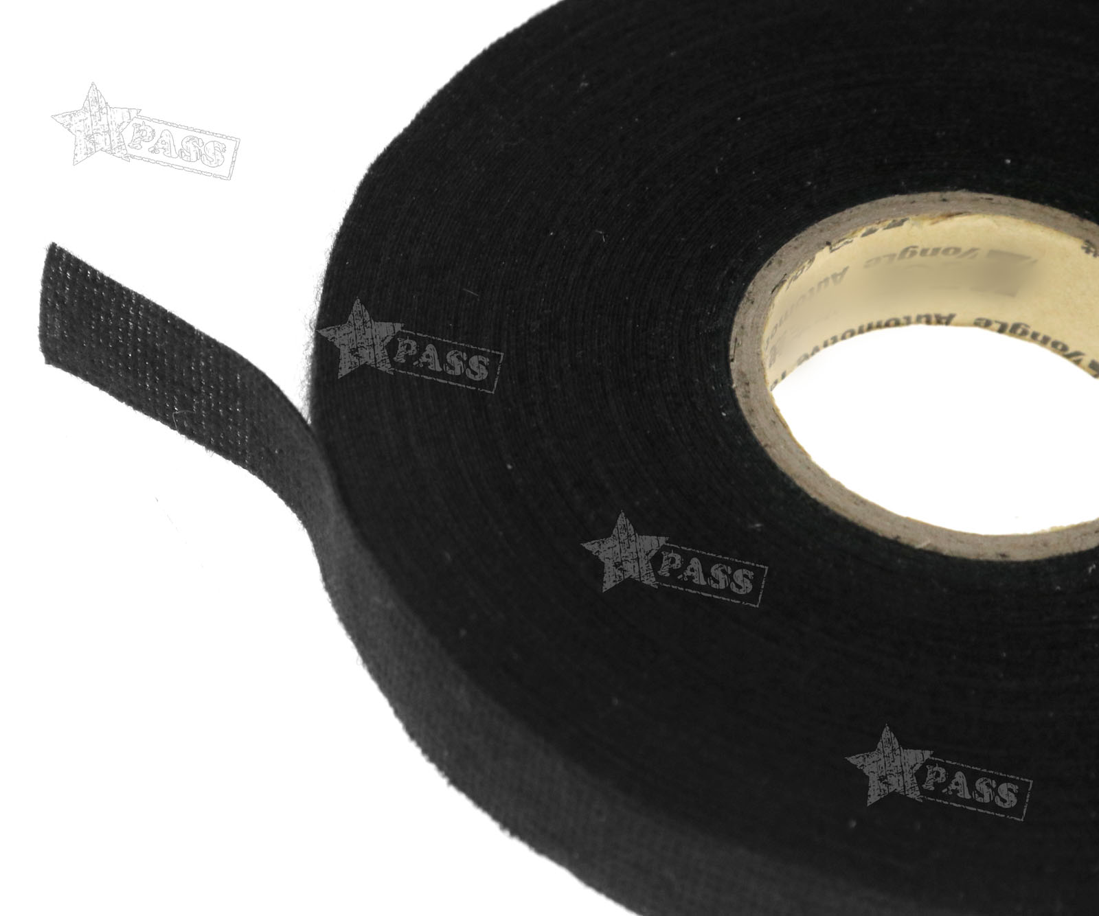 2Pcs 19mm x 25m Wiring Loom Harness Adhesive Cloth Fabric Tape Cable Loom