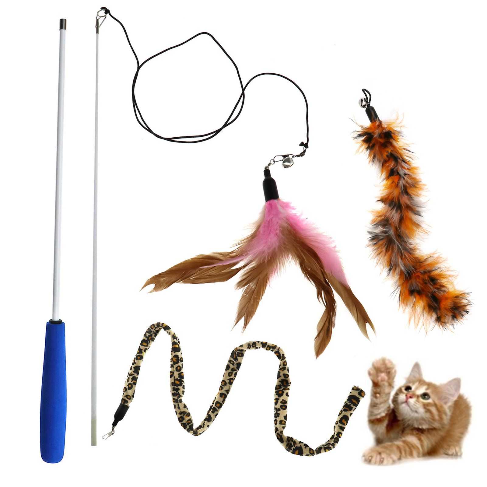 cat wand toy