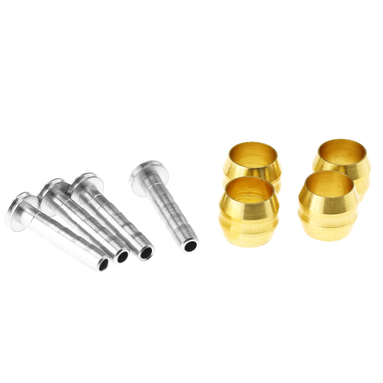 4 Set Bicycle Bike Olive And Connecting Insert For Shimano BH59//BH90 Brake Hose