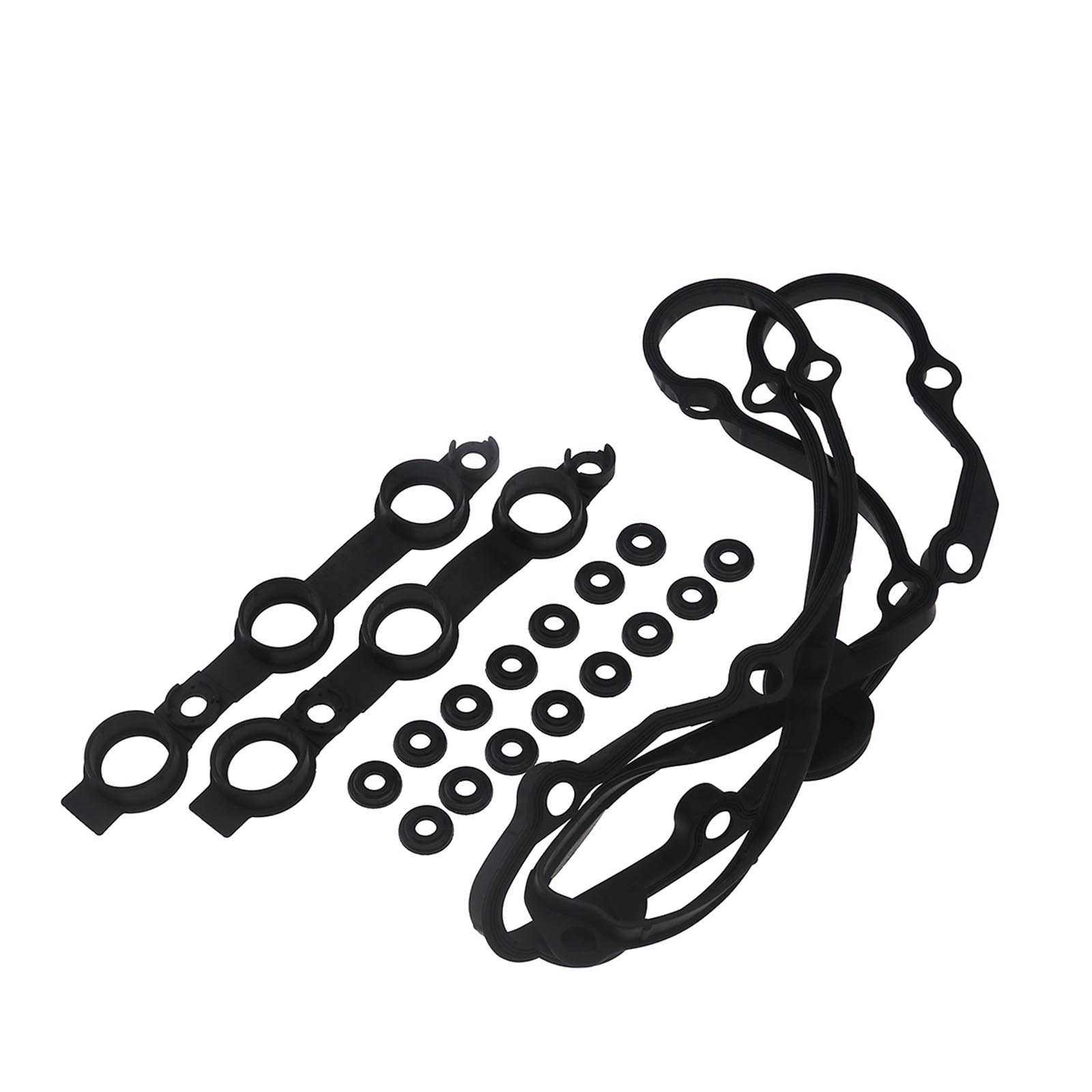 18pcs Engine Valve Rocker Cover Gasket Sets For BMW E46 E39 M54 5