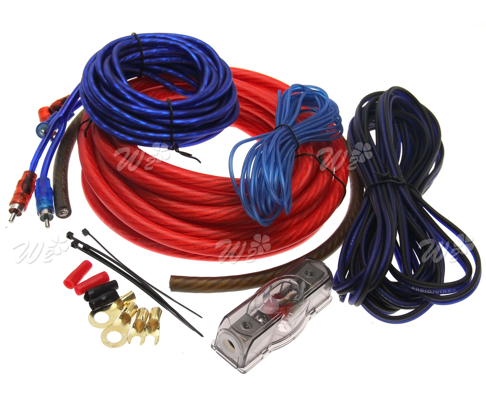 4 AWG Gauge Amplifier 100 AMP Wiring INSTALLATION Kit High Quality Car