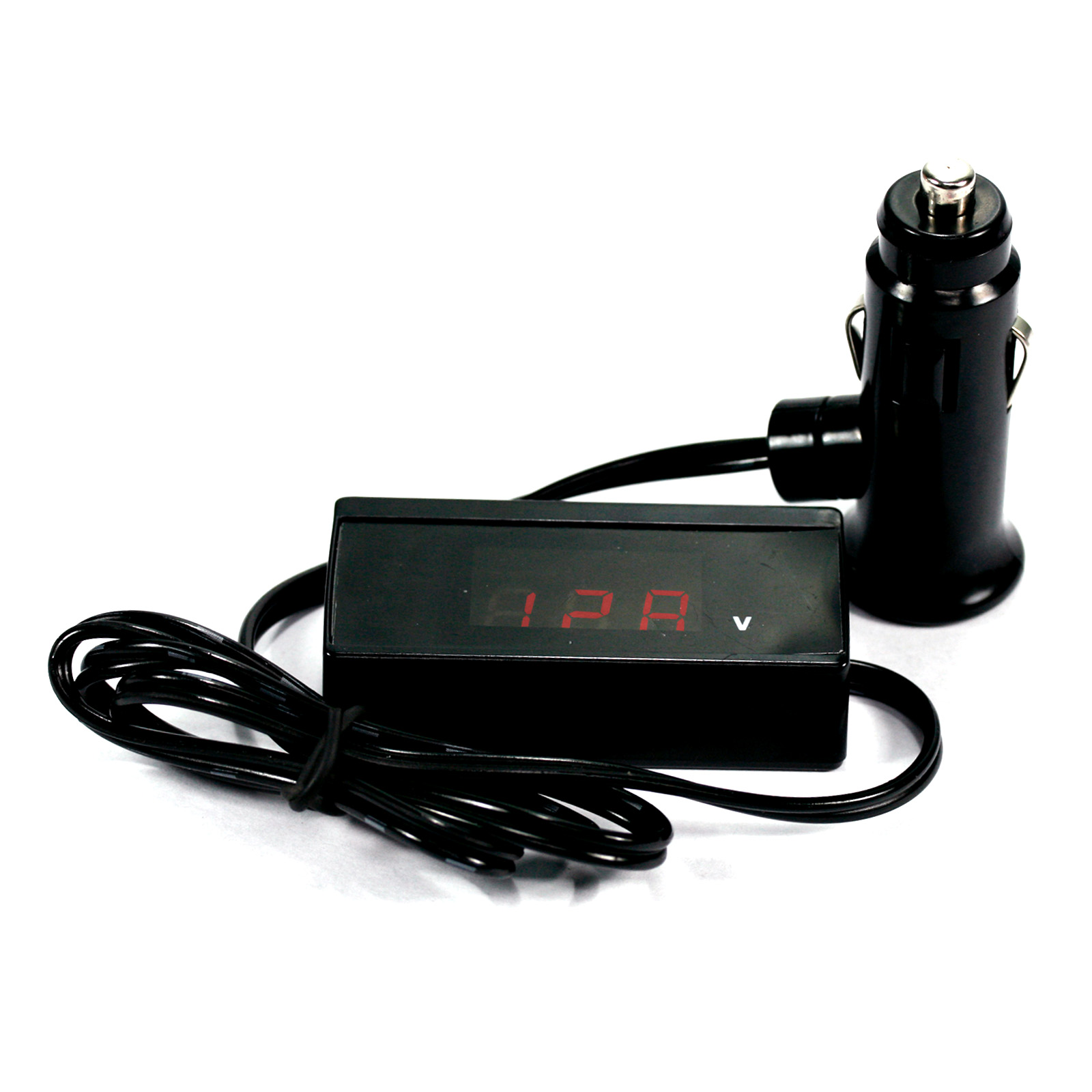 Digital LCD Auto Car Cigarette Lighter Volt Voltage Gauge Meter Monitor